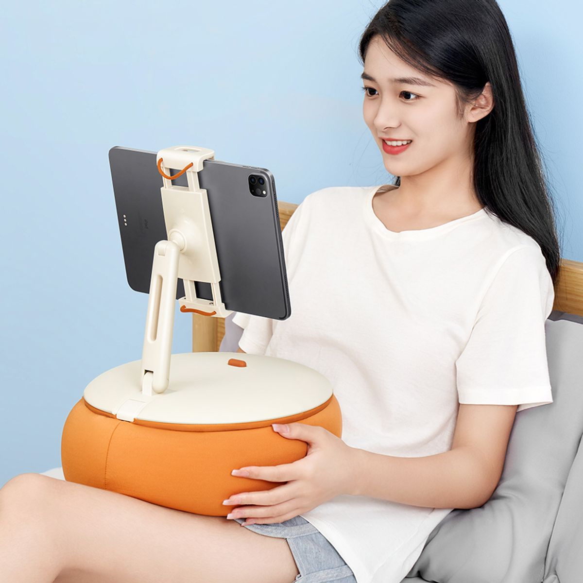 스틸리(STEELIE) 이동이 자유로운 핸드폰 태블릿 쿠션 거치대 U3