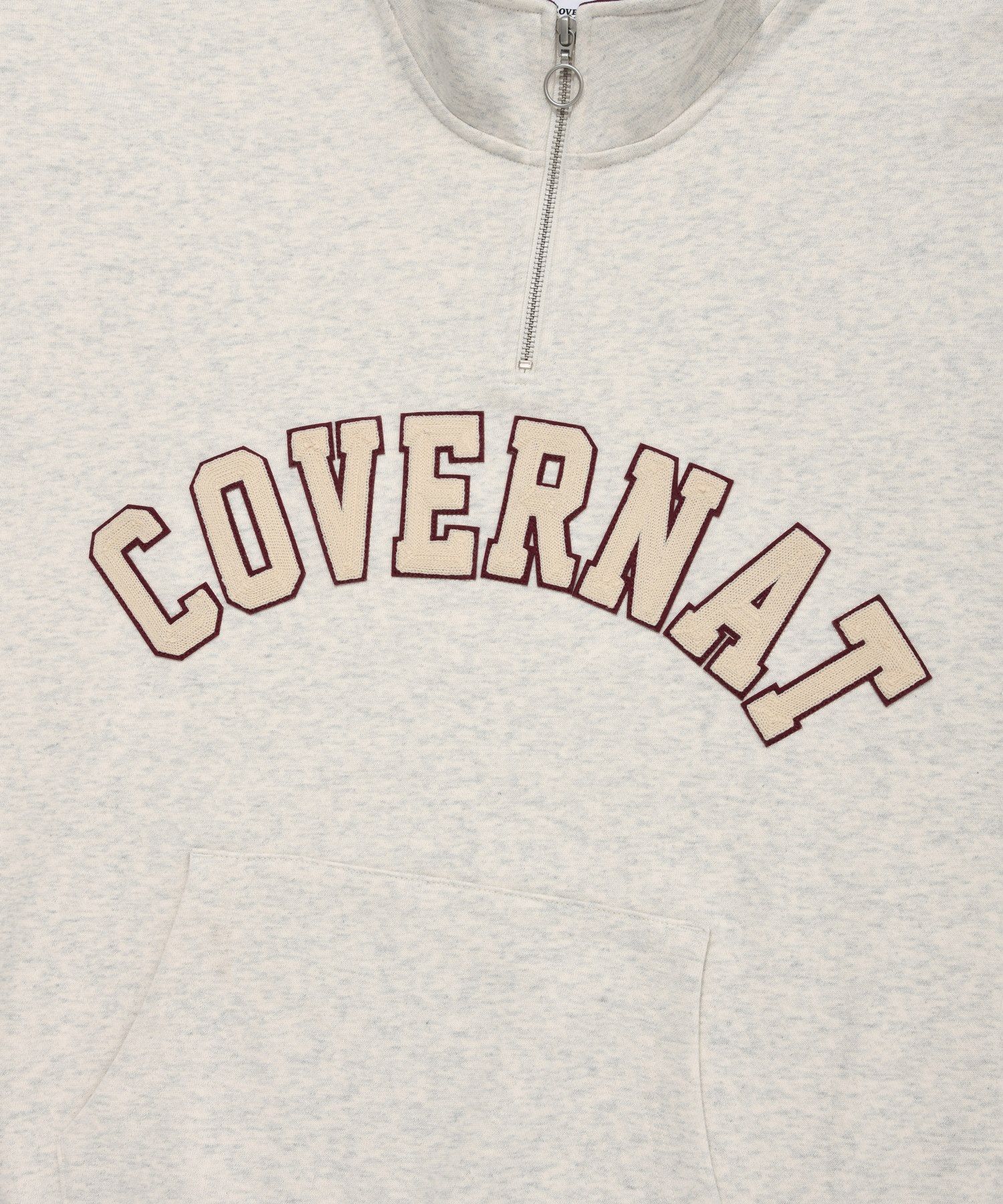 スウェット・トレーナー COVERNAT Arch Logo Man to Man Charcoal COVERNAT トレーナー スウェット 「COVERNAT」ARCH LOGO