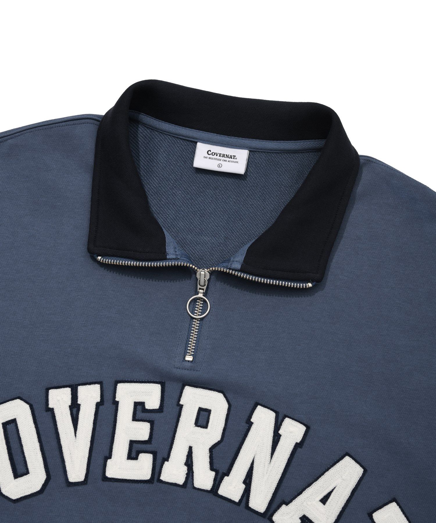 スウェット・トレーナー COVERNAT Signature Symbol Man to Man Blue MUSINSA | COVERNAT Signature Symbol Hoodie Navy Blue