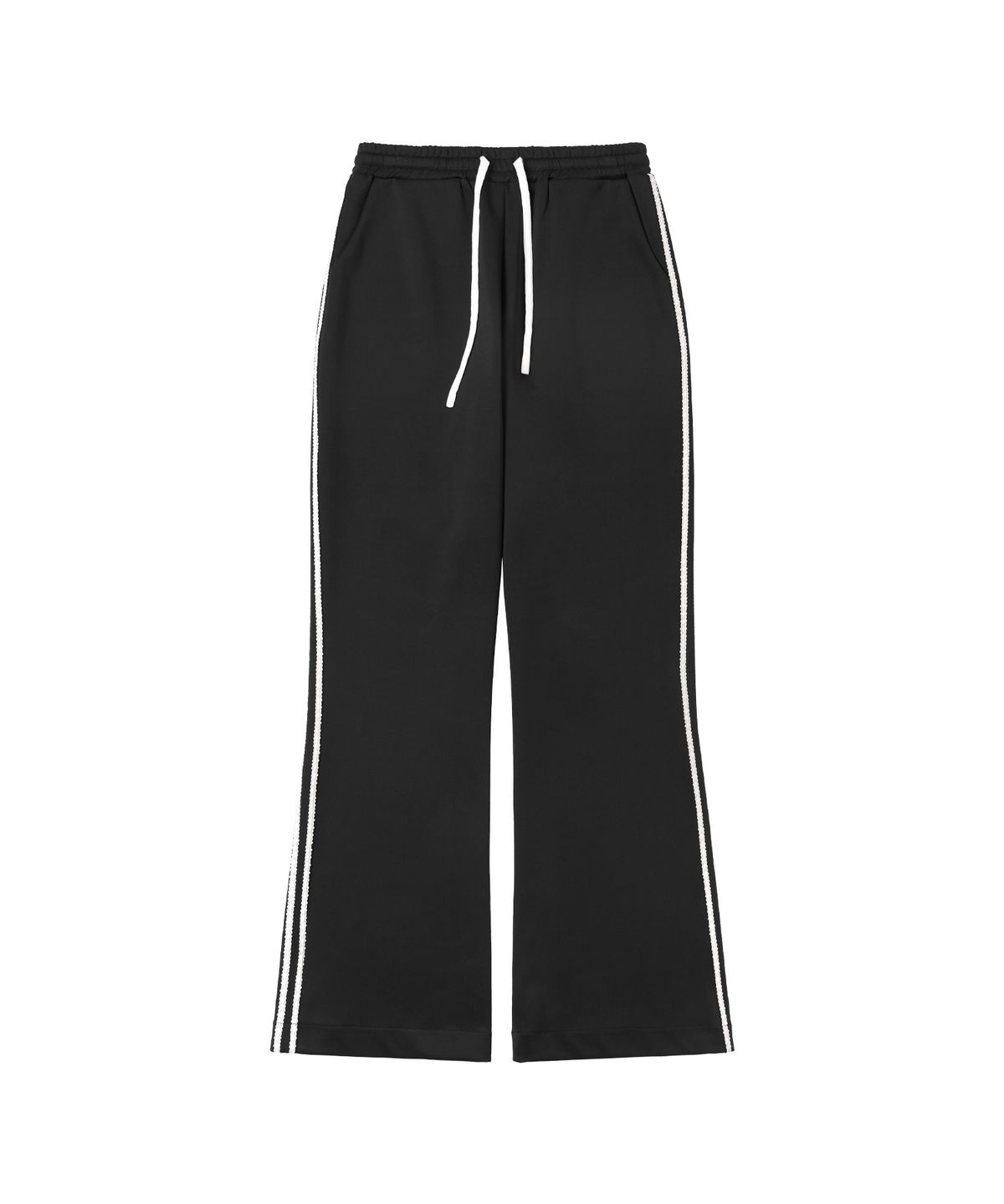 반원 아틀리에(VANONE ATELIER) P3208 레이스 트랙 팬츠_Black