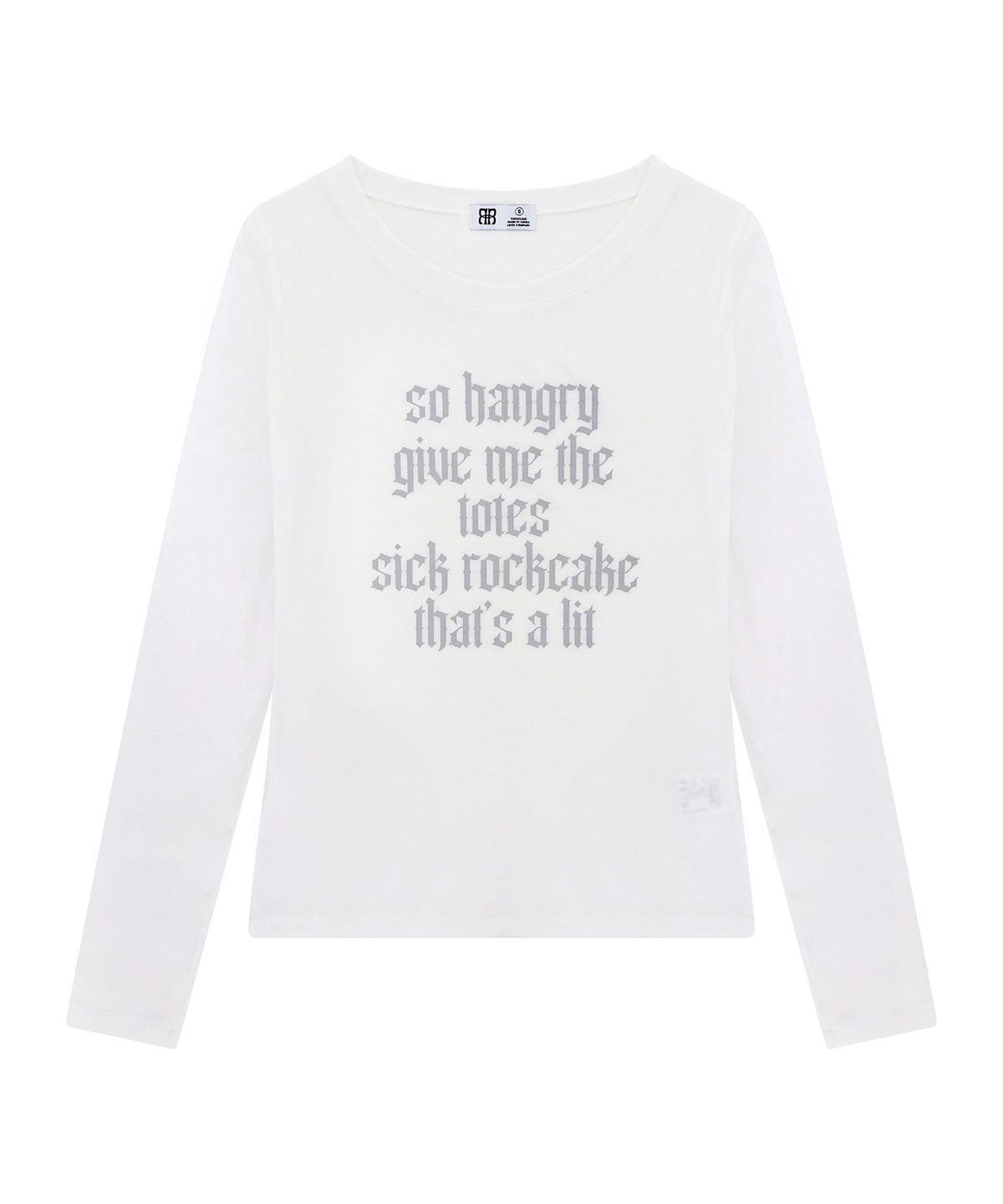 락케이크(ROCKCAKE) Funk Mesh Top - Ivory