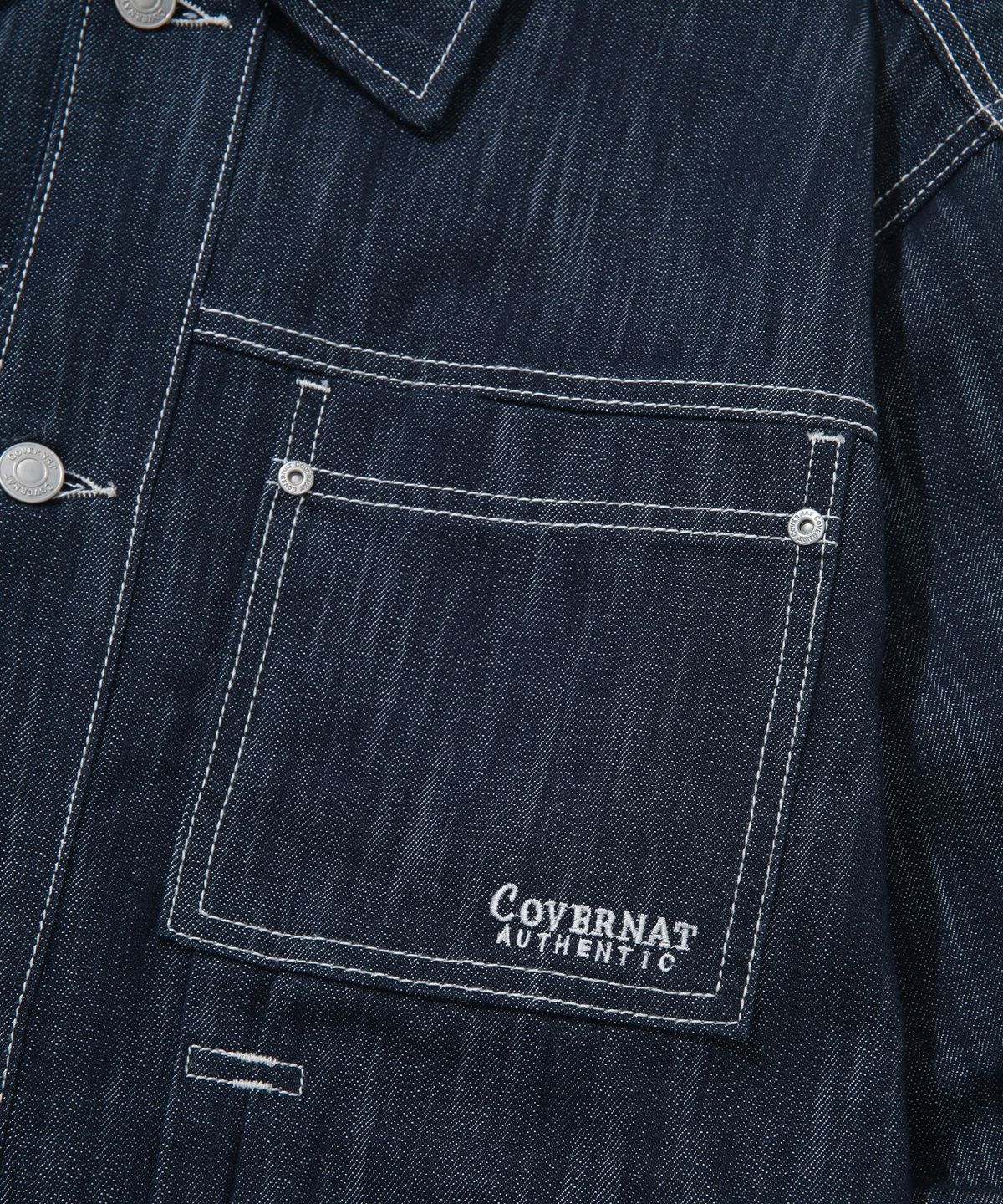 커버낫(COVERNAT) 데님 트러커 인디고