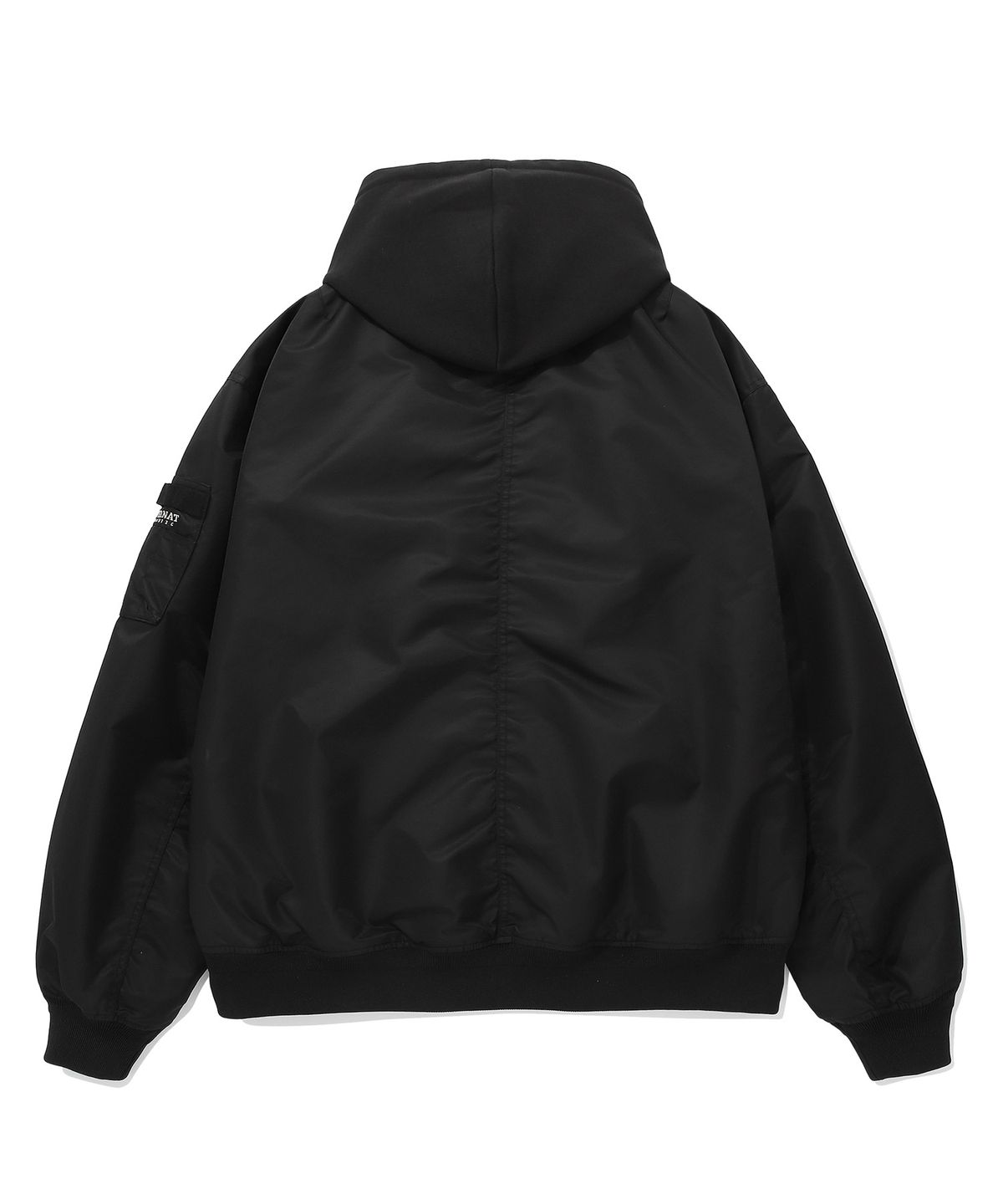 커버낫(COVERNAT) 디테쳐블 후드 MA-1 블랙