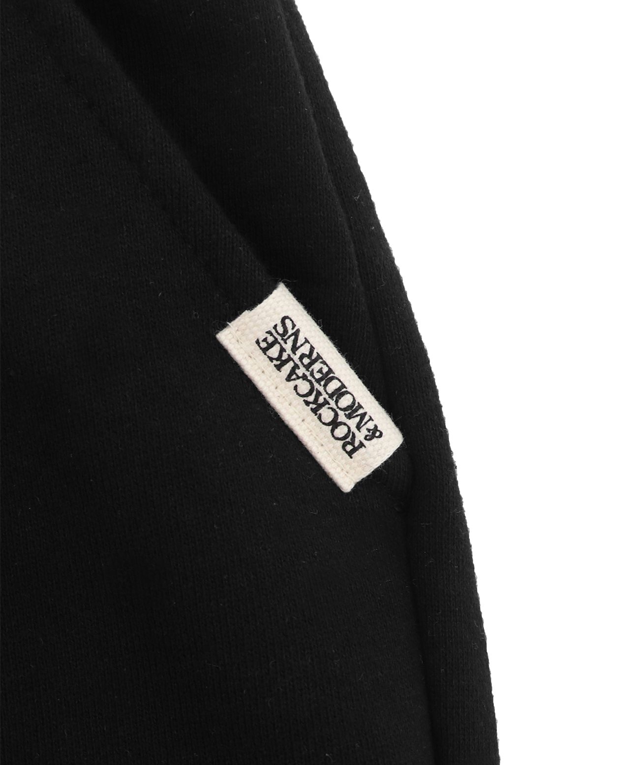 MUSINSA | ROCKCAKE Stone Beads 2way Jogger - Black