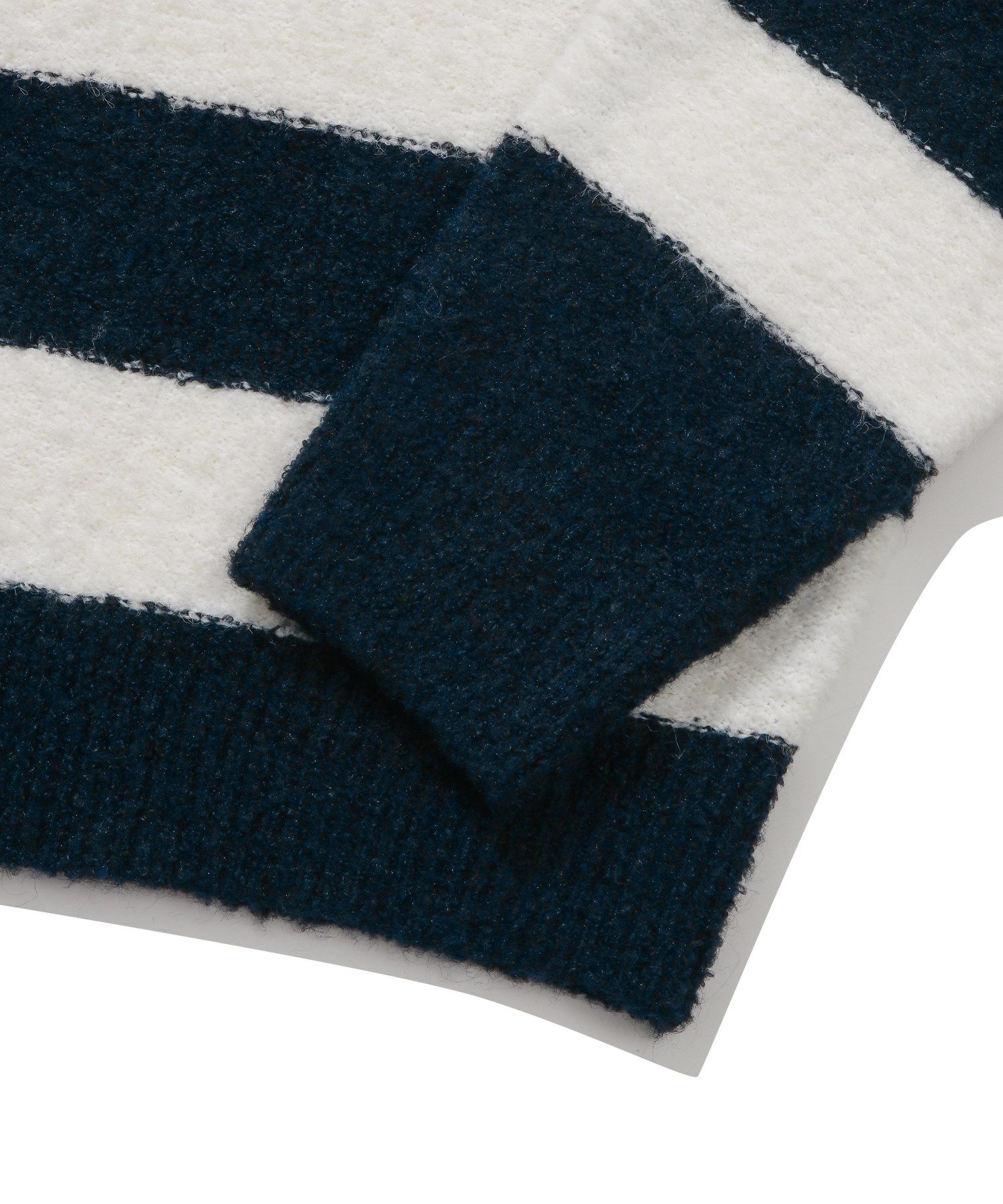 【COVERNAT】 Buckle Yarn Rugby Knit MUSINSA | COVERNAT Buckle Yarn Rugby Knit Dark Navy