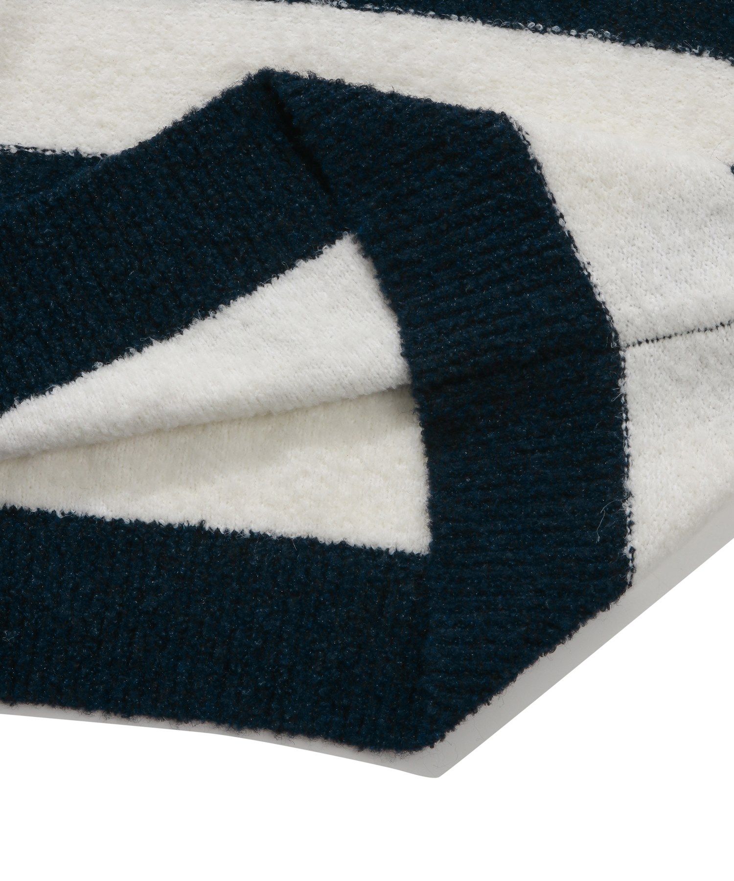 【COVERNAT】 Buckle Yarn Rugby Knit MUSINSA | COVERNAT Buckle Yarn Rugby Knit Dark Navy