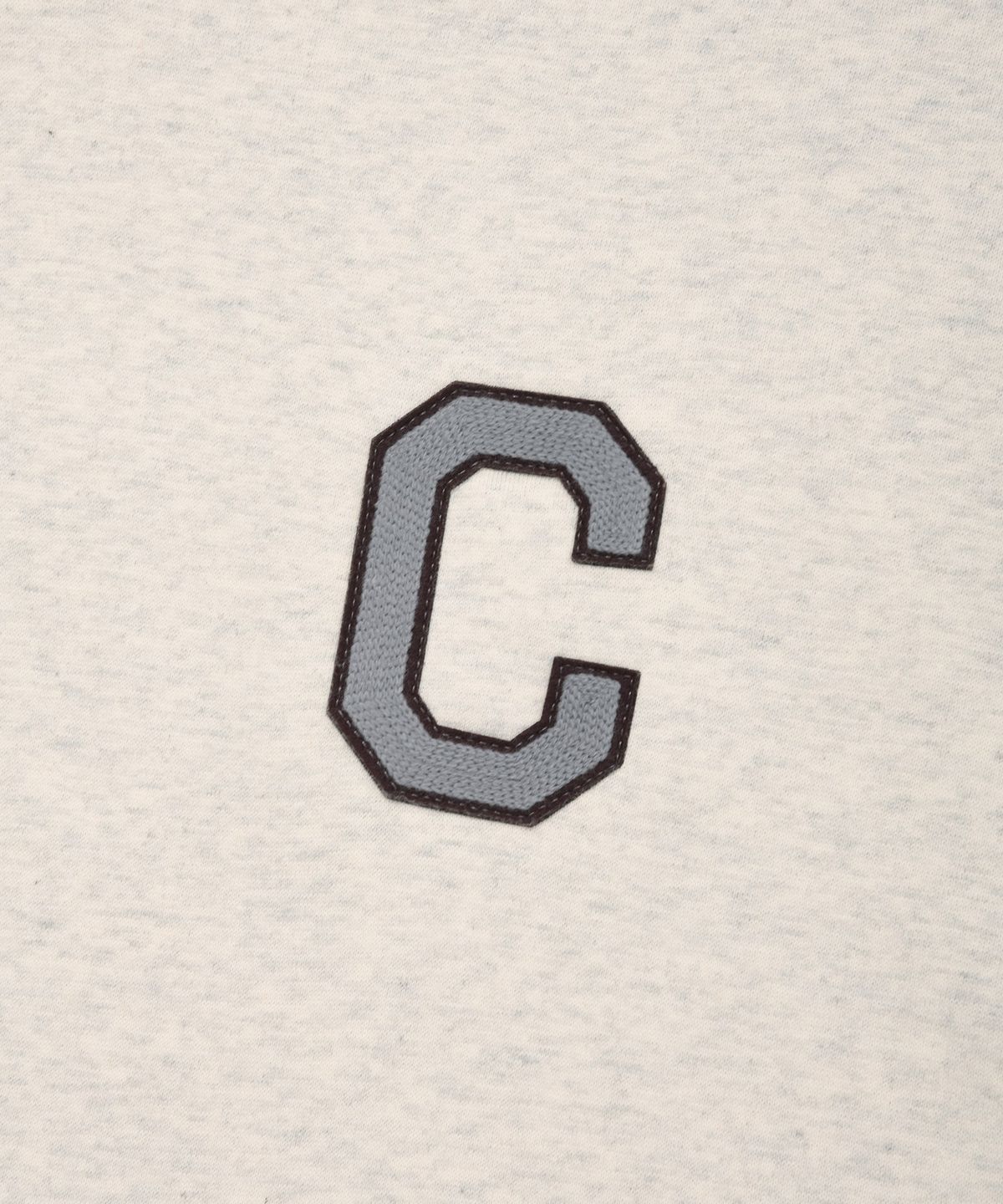 커버낫(COVERNAT) C 로고 기모 후디 오트밀
