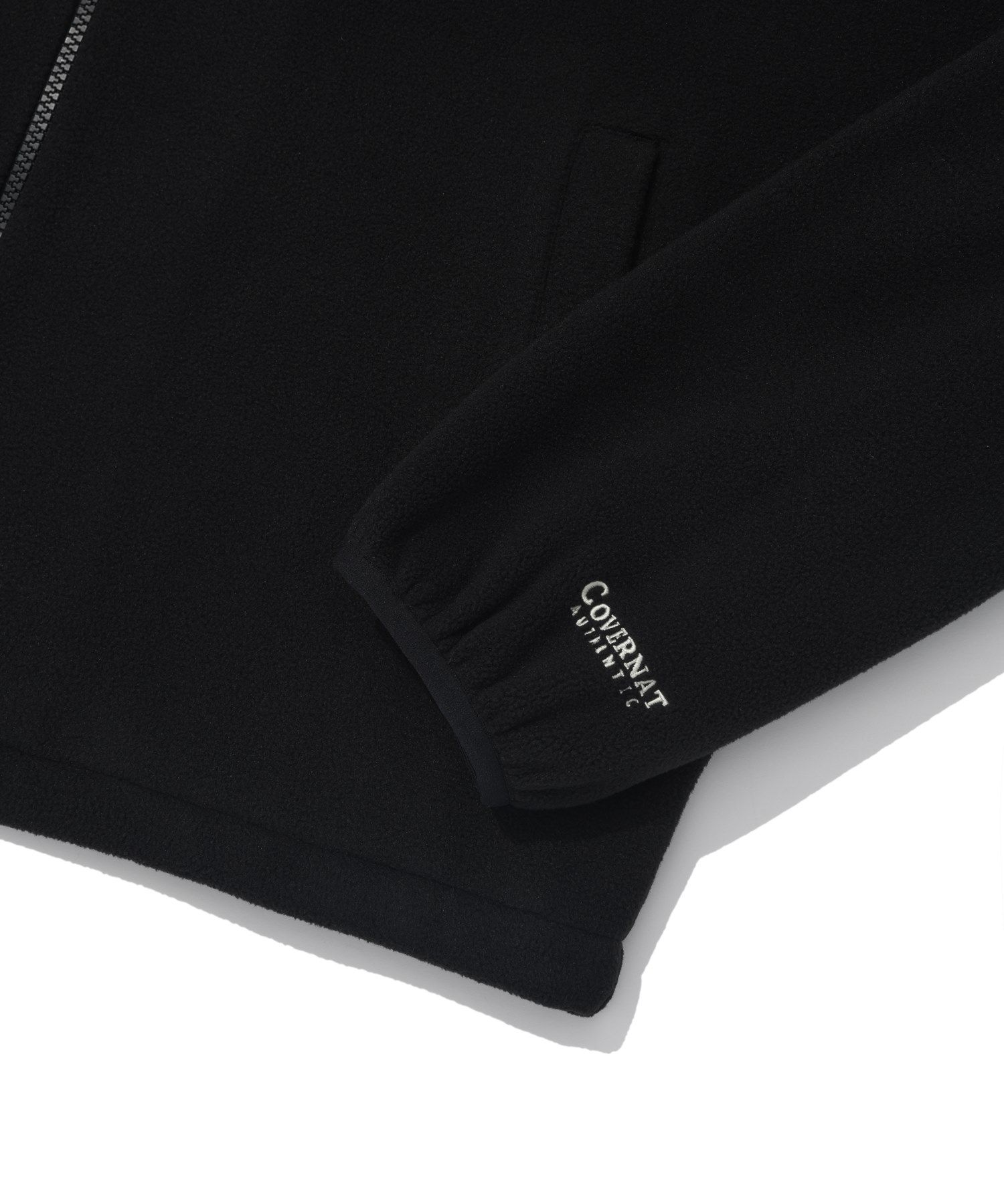 ★COVERNAT★ C Logo Fleece Hoodie Zip-Up Black MUSINSA | COVERNAT C Logo Fleece Hoodie Zip-Up Black
