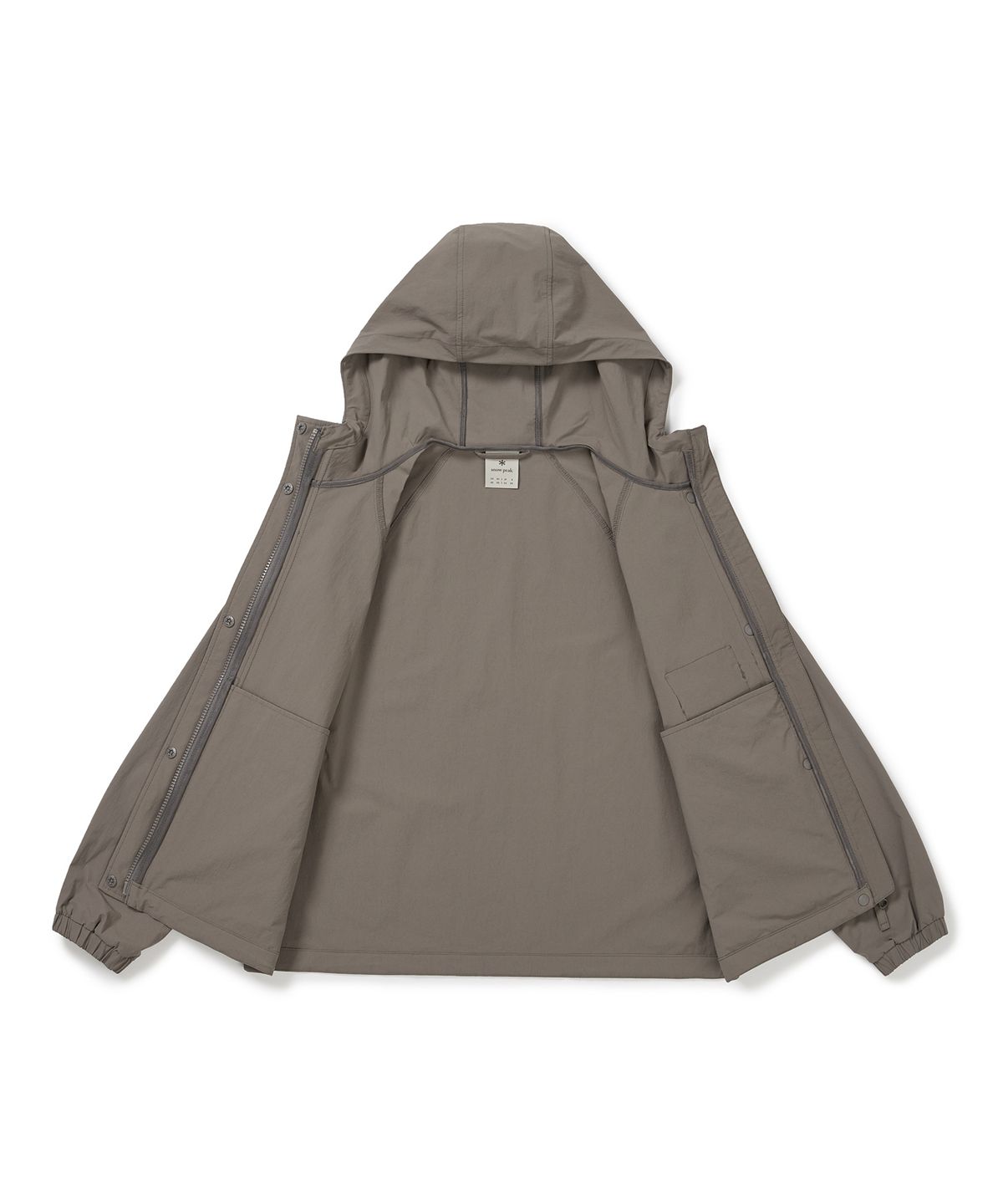 스노우피크 어패럴(SNOWPEAK APPAREL) 루트 여성 바람막이 (S24FWRWB69) Dark Khaki