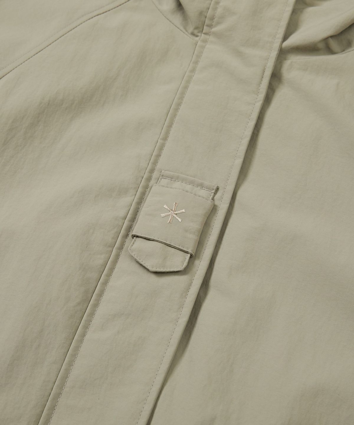 스노우피크 어패럴(SNOWPEAK APPAREL) 캠플 여성 롱 바람막이 (S24FWCWB15) Beige Gray