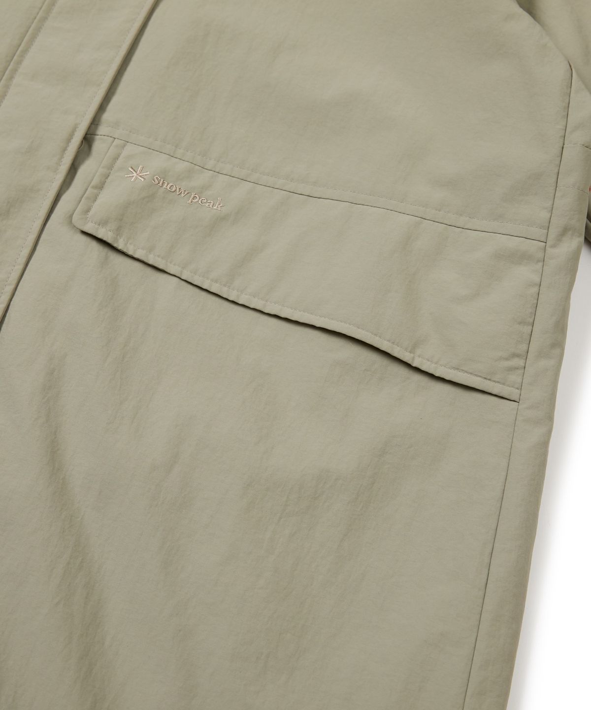 스노우피크 어패럴(SNOWPEAK APPAREL) 캠플 여성 롱 바람막이 (S24FWCWB15) Beige Gray