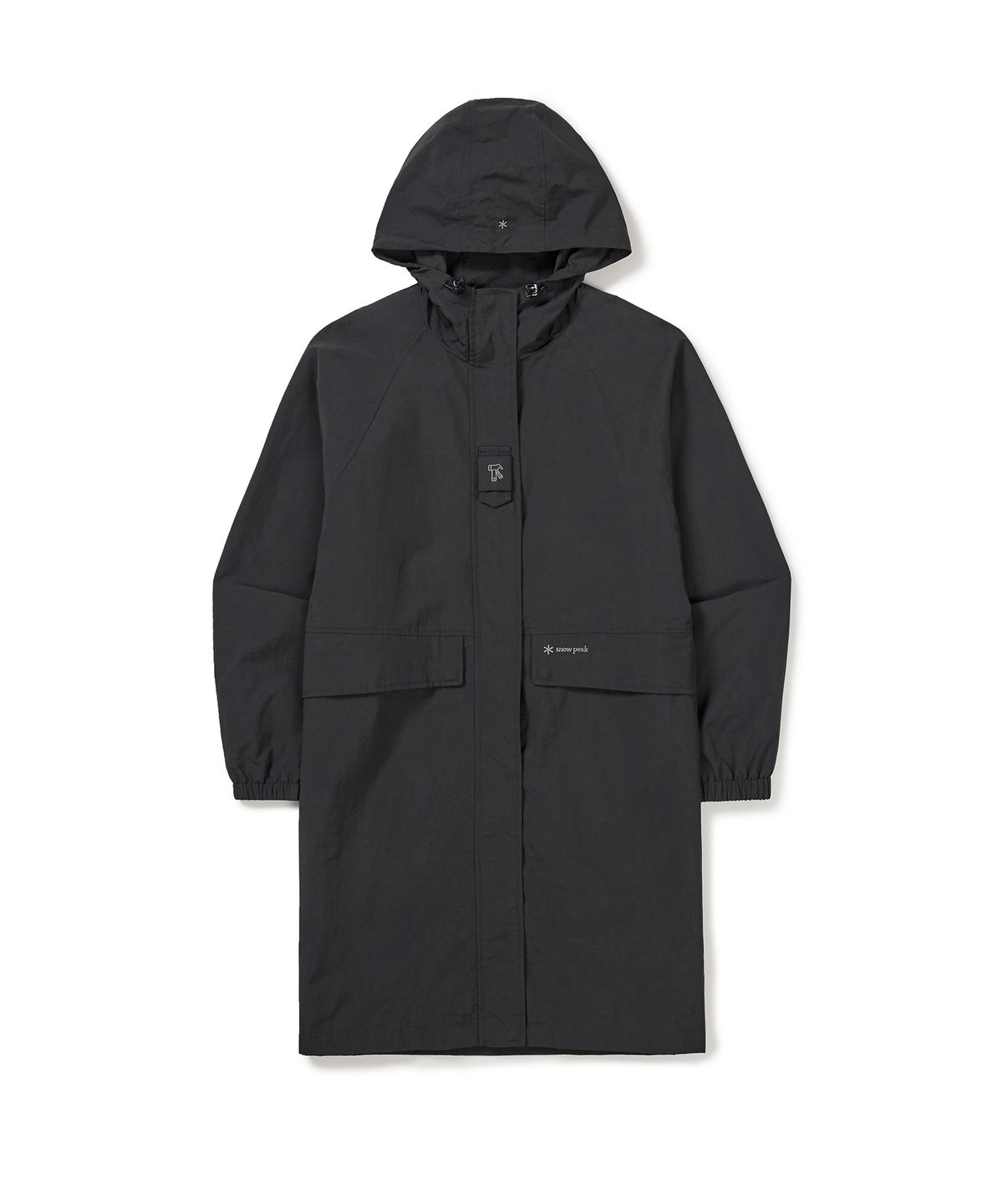 스노우피크 어패럴(SNOWPEAK APPAREL) 캠플 여성 롱 바람막이 (S24FWCWB15) Dark Charcoal