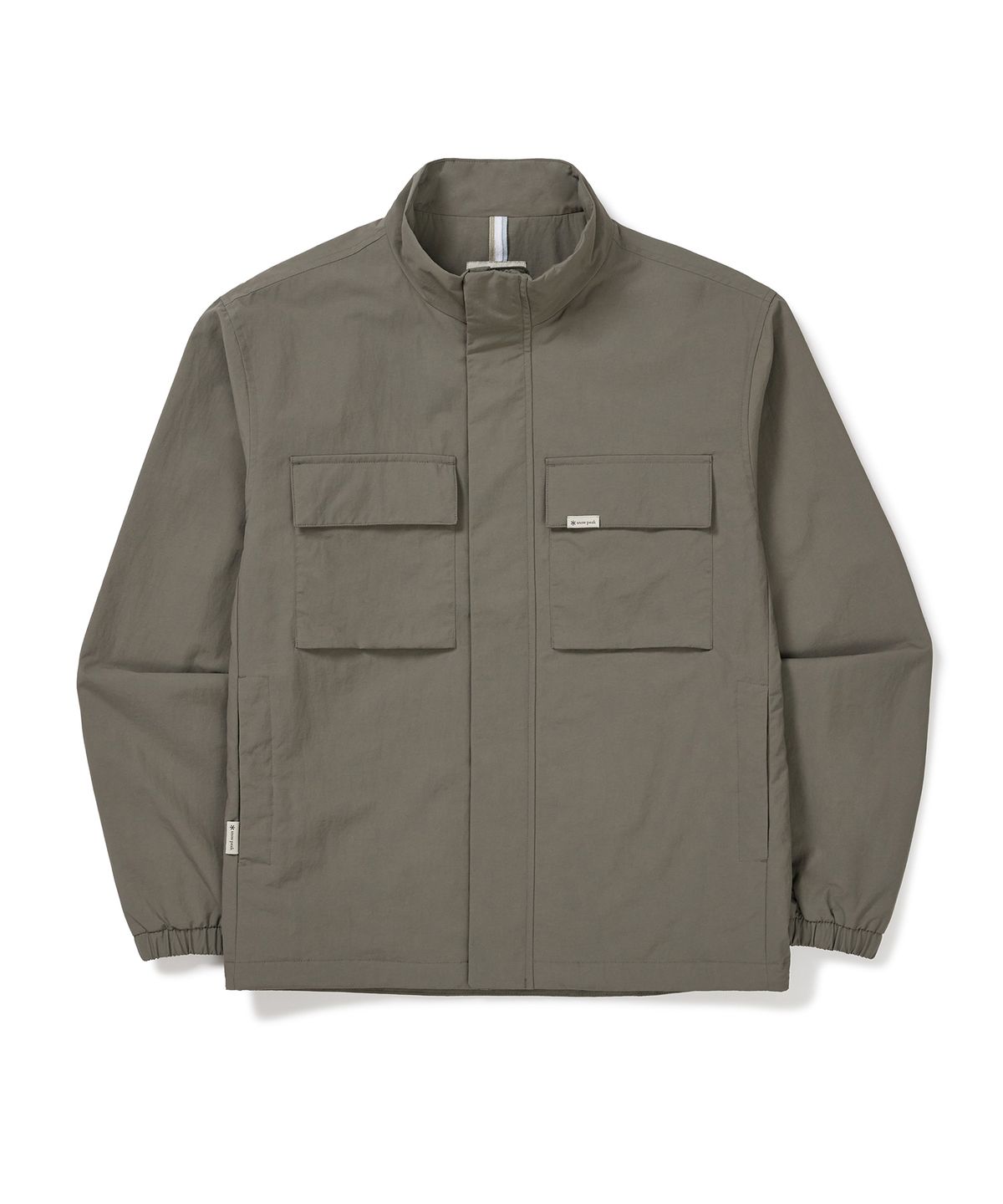스노우피크 어패럴(SNOWPEAK APPAREL) 캠플 스탠드넥 바람막이 (S24FMCWB14) Dark Khaki