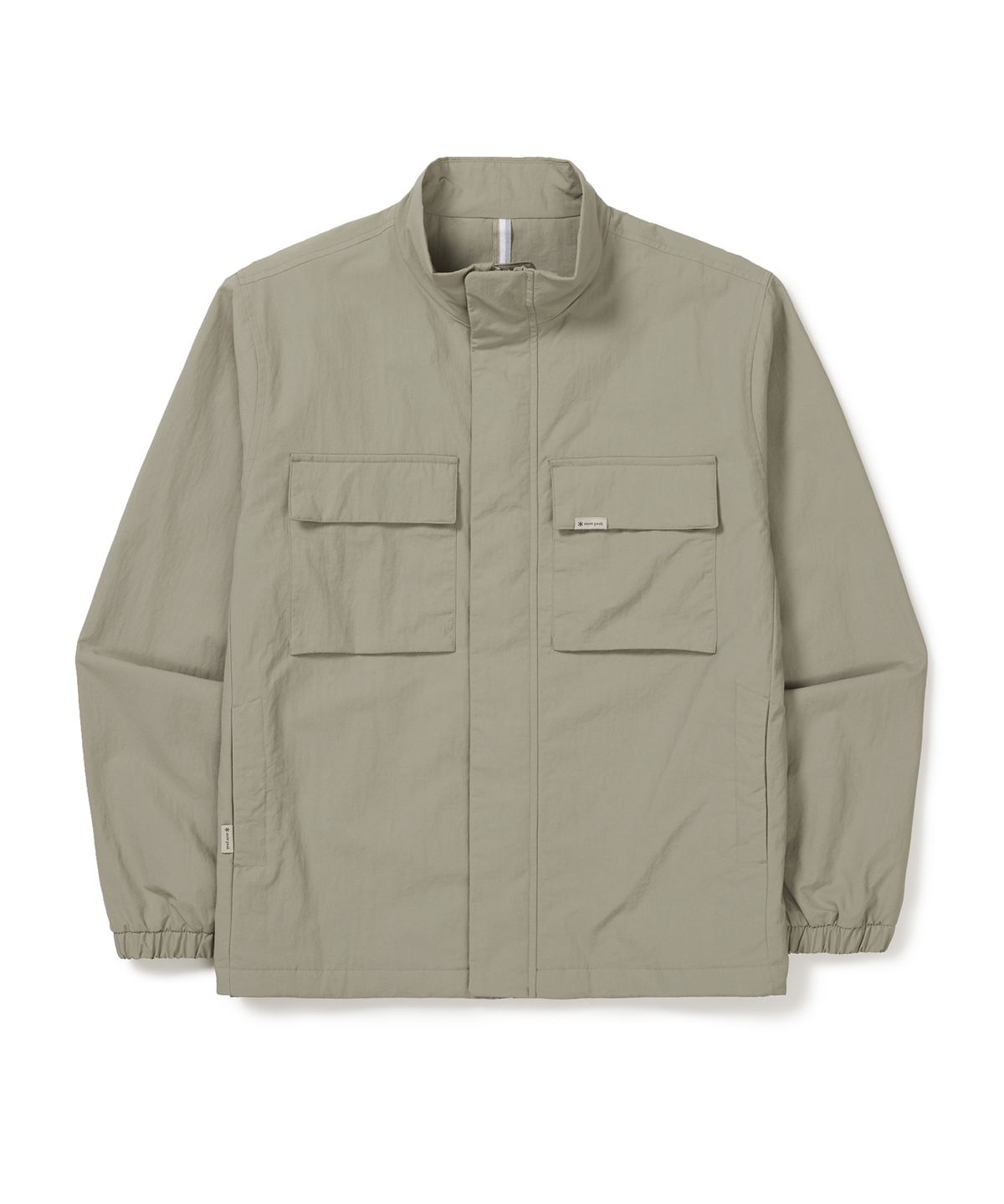 스노우피크 어패럴(SNOWPEAK APPAREL) 캠플 스탠드넥 바람막이 (S24FMCWB14) Fog Gray