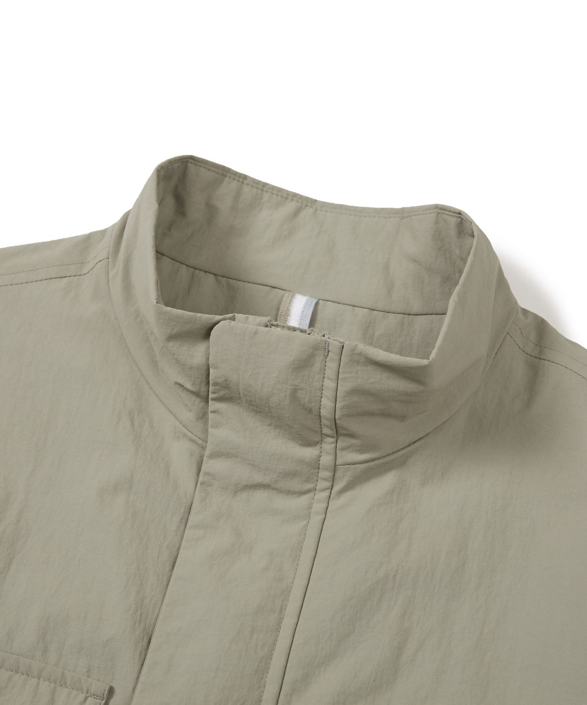스노우피크 어패럴(SNOWPEAK APPAREL) 캠플 스탠드넥 바람막이 (S24FMCWB14) Fog Gray