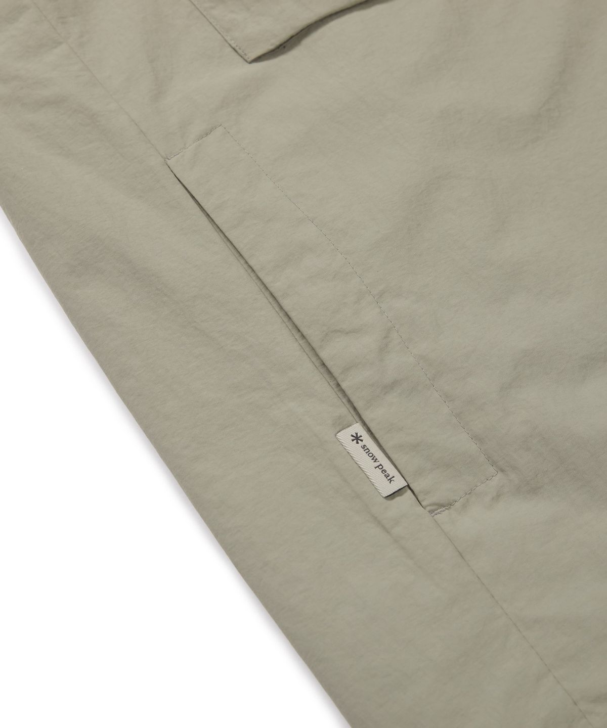 스노우피크 어패럴(SNOWPEAK APPAREL) 캠플 스탠드넥 바람막이 (S24FMCWB14) Fog Gray