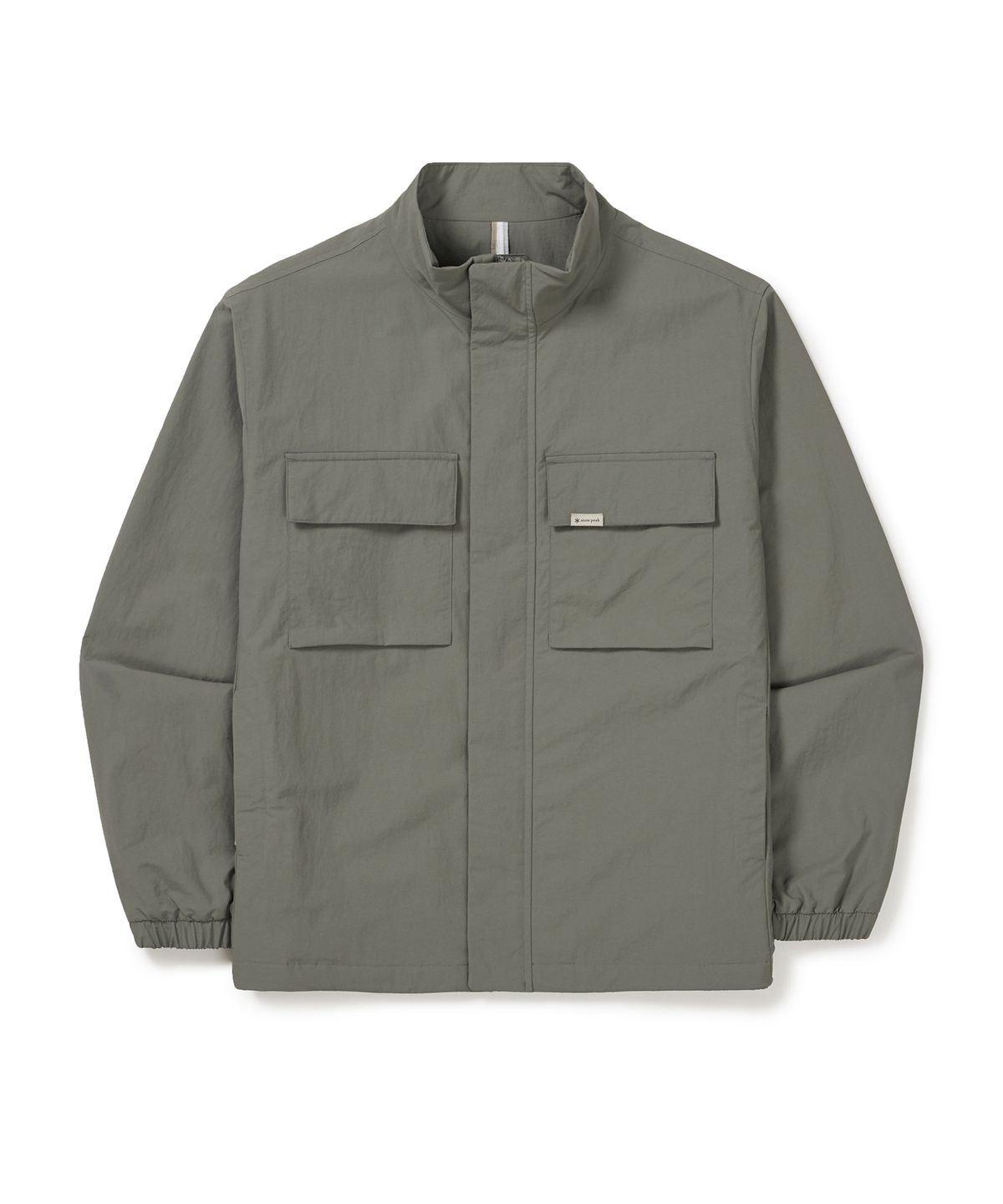스노우피크 어패럴(SNOWPEAK APPAREL) 캠플 스탠드넥 바람막이 (S24FMCWB14) Dark Gray