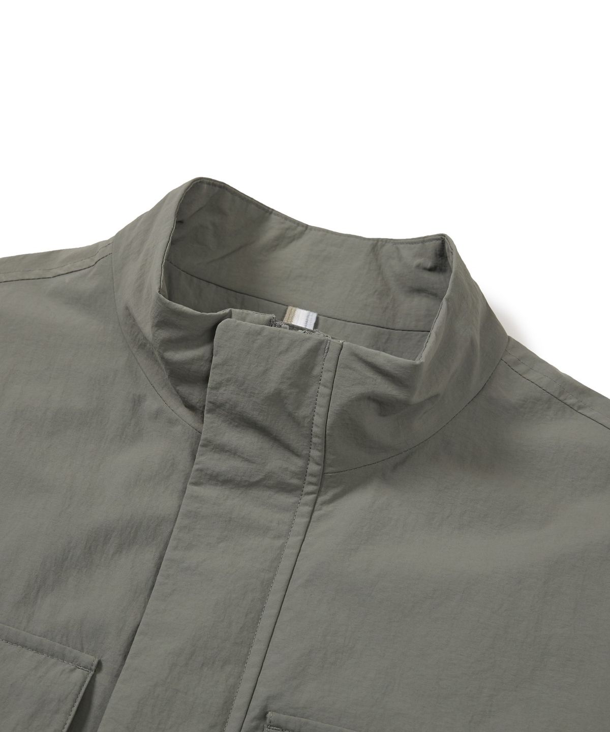 스노우피크 어패럴(SNOWPEAK APPAREL) 캠플 스탠드넥 바람막이 (S24FMCWB14) Dark Gray