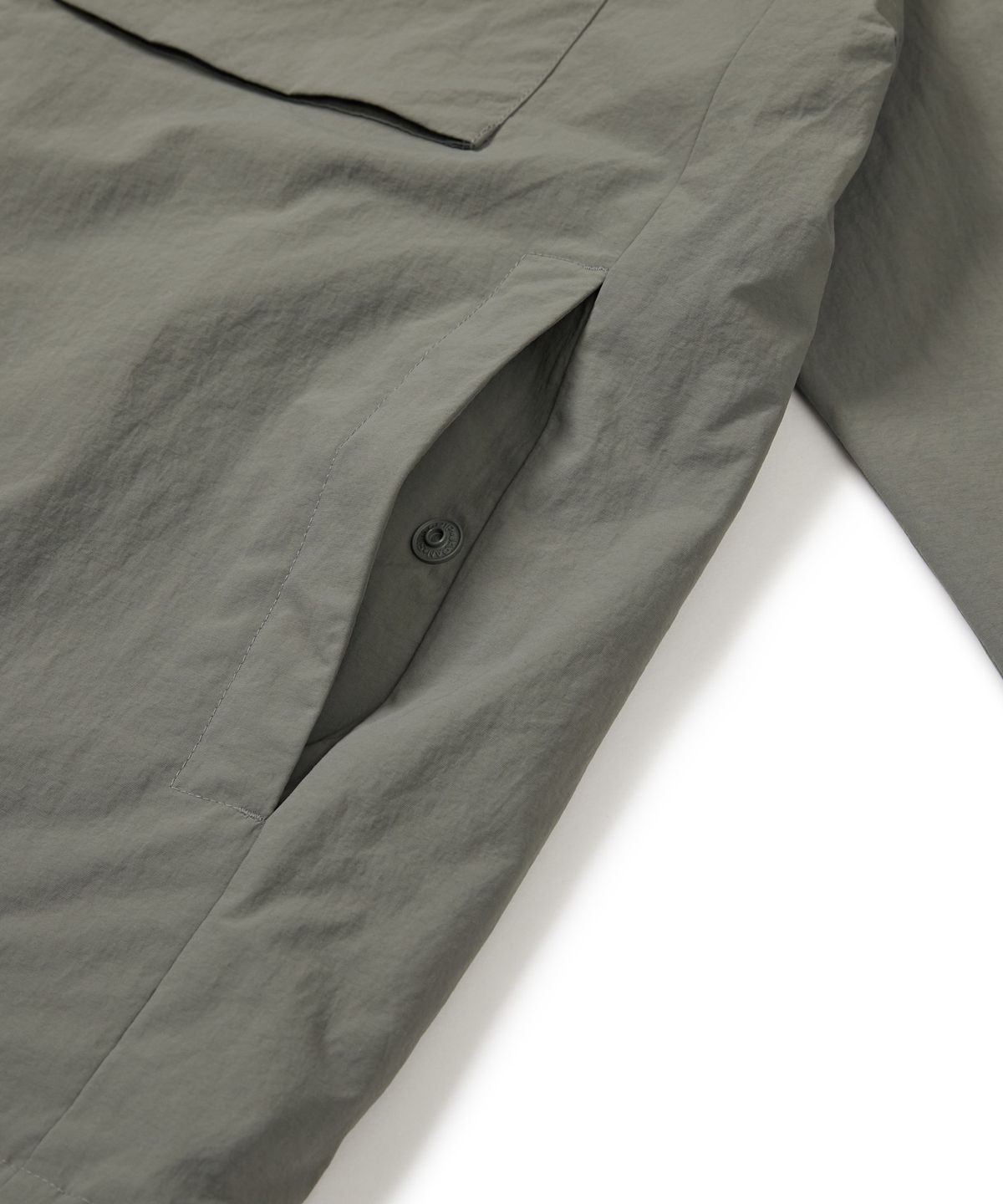 스노우피크 어패럴(SNOWPEAK APPAREL) 캠플 스탠드넥 바람막이 (S24FMCWB14) Dark Gray