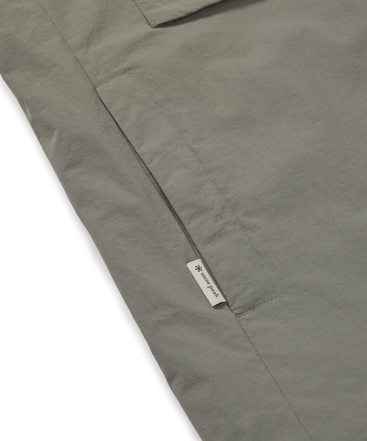스노우피크 어패럴(SNOWPEAK APPAREL) 캠플 스탠드넥 바람막이 (S24FMCWB14) Dark Gray