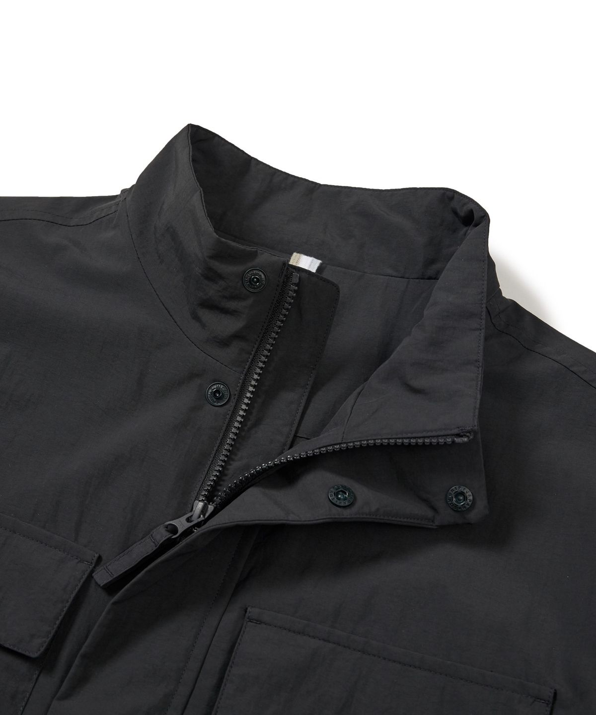 스노우피크 어패럴(SNOWPEAK APPAREL) 캠플 스탠드넥 바람막이 (S24FMCWB14) Dark Charcoal