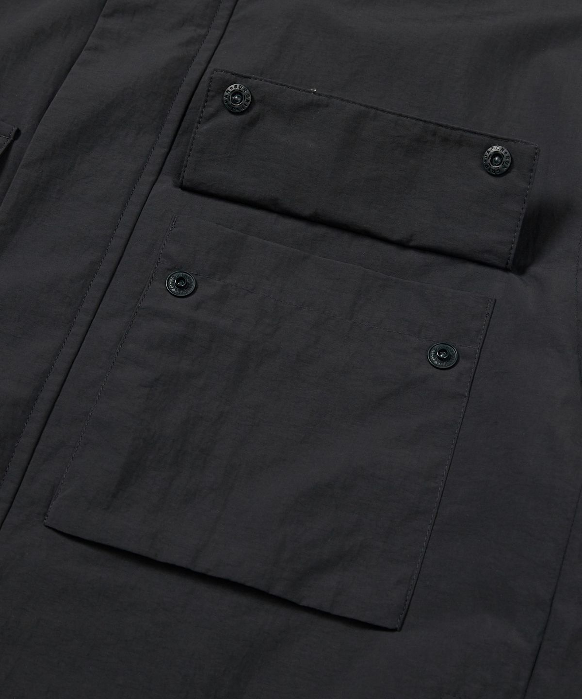 스노우피크 어패럴(SNOWPEAK APPAREL) 캠플 스탠드넥 바람막이 (S24FMCWB14) Dark Charcoal