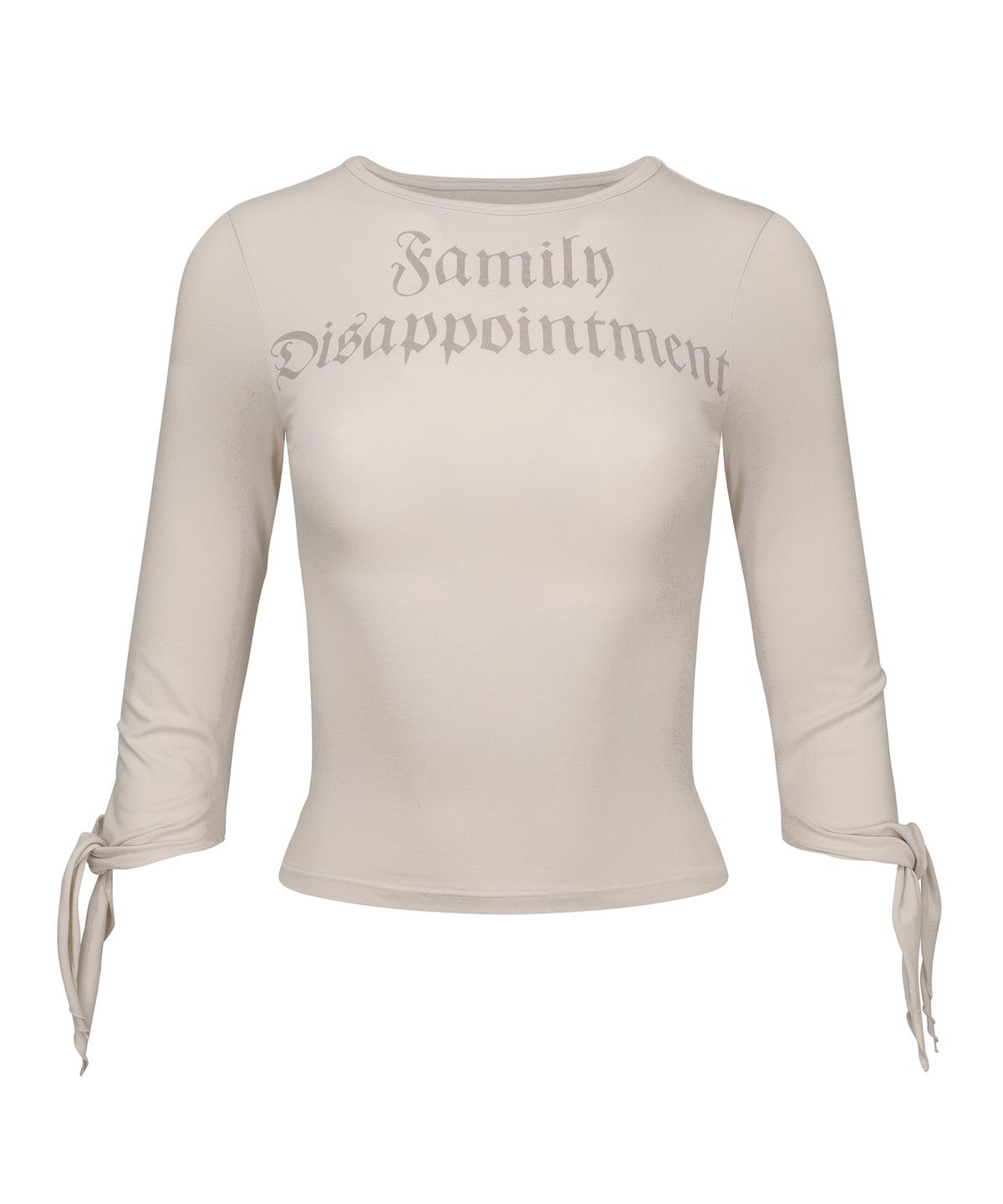 스컬프터(SCULPTOR) Tie Sleeve Tee Raw