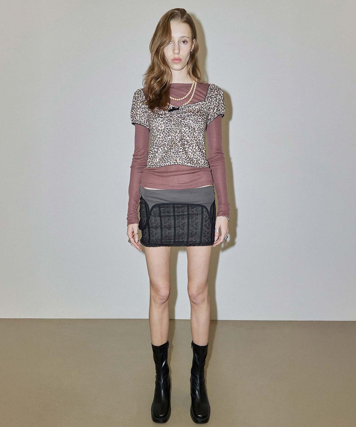 스컬프터(SCULPTOR) My Go To Tencel Tee Mauve Brown