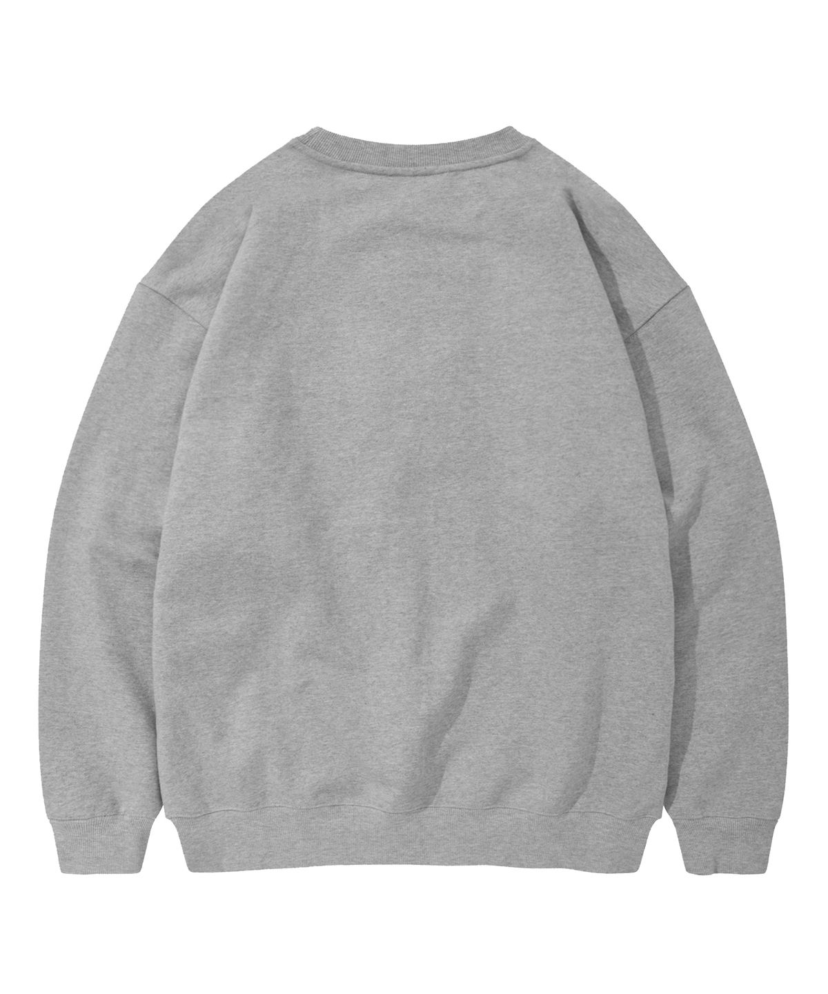 카네이테이(KANEITEI) OFFICIAL LETTERING EMBROIDERED CREWNECK (MELANGE GRAY)