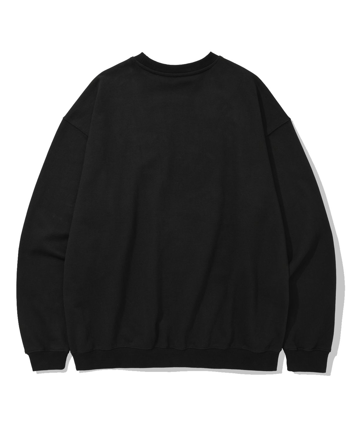 카네이테이(KANEITEI) SMUDGE SPRAY AMMO STENCIL CREWNECK (BLACK)
