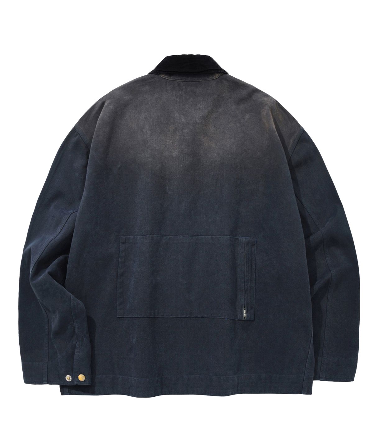 카네이테이(KANEITEI) FADED WASHING WORK JACKET (NAVY)