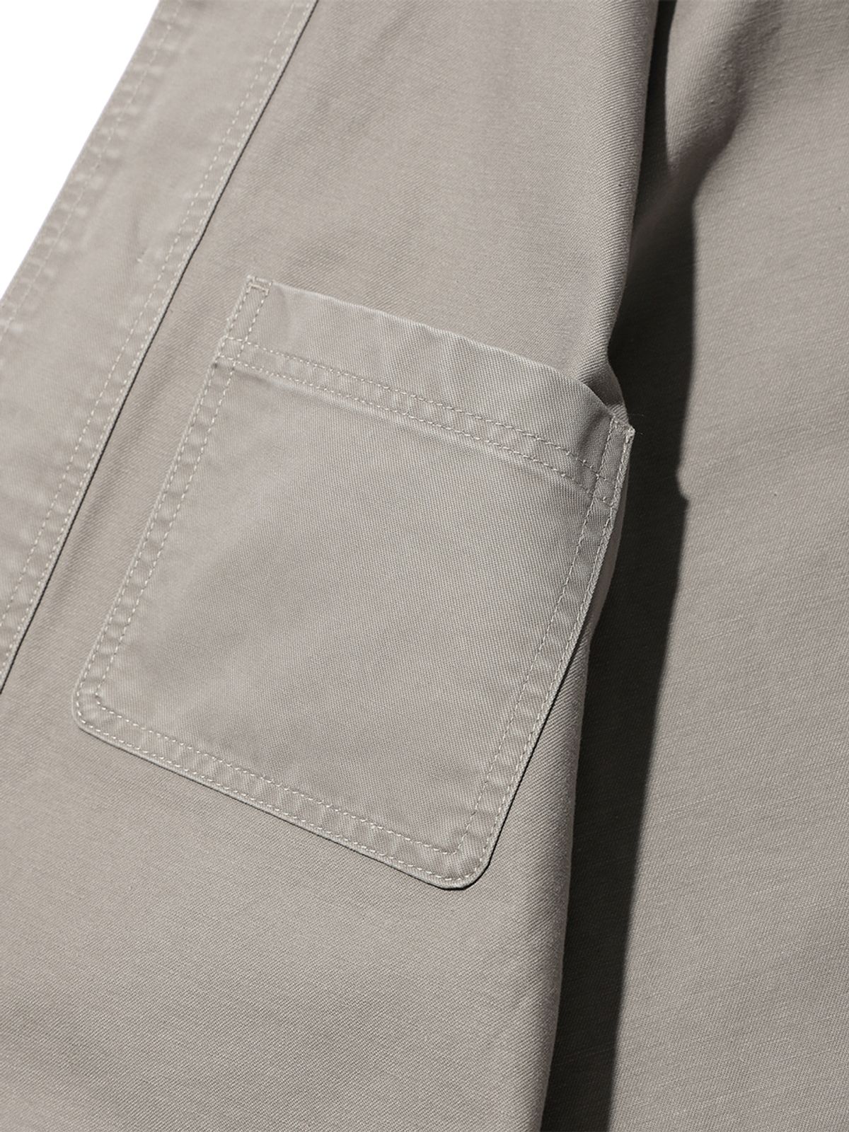 사운즈라이프(SOUNDSLIFE) Moleskin 4P French Work Jacket Grey