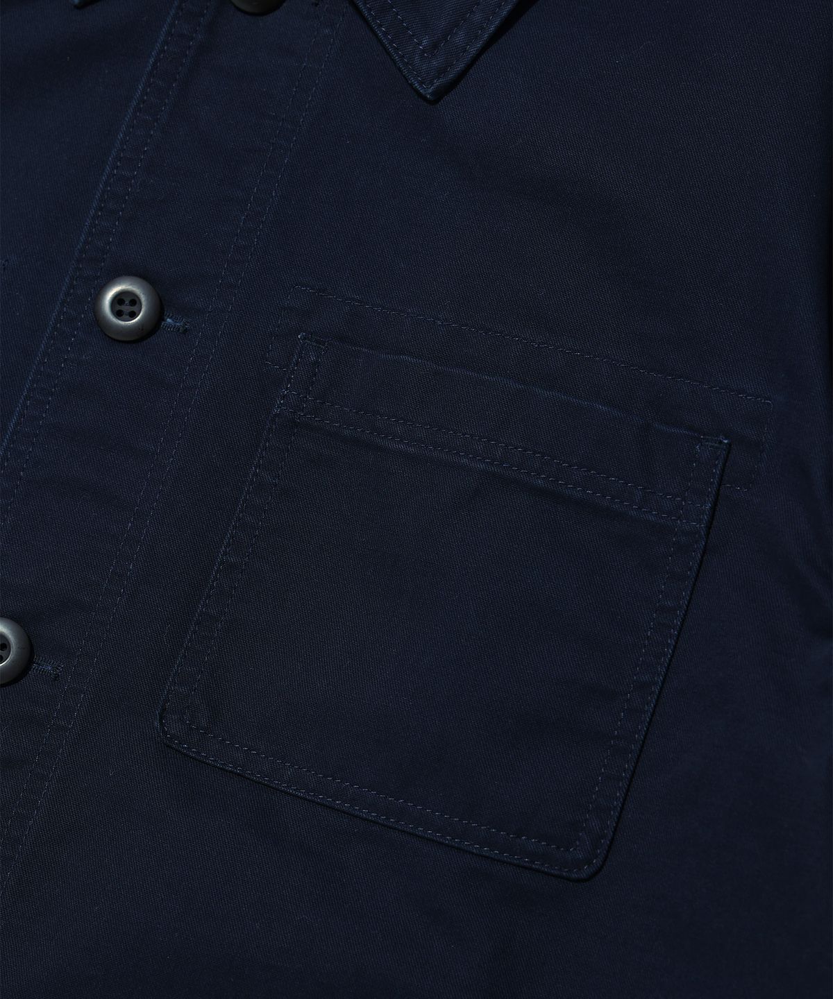 사운즈라이프(SOUNDSLIFE) Moleskin 4P French Work Jacket Navy