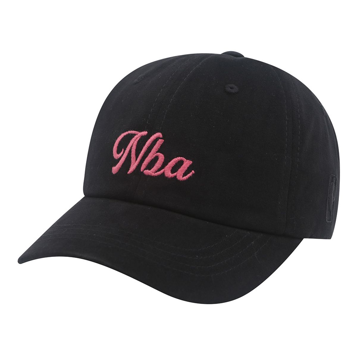 엔비에이 키즈(NBA KIDS) 여아 레터링 소프트 볼캡(K245AP600P) 블랙