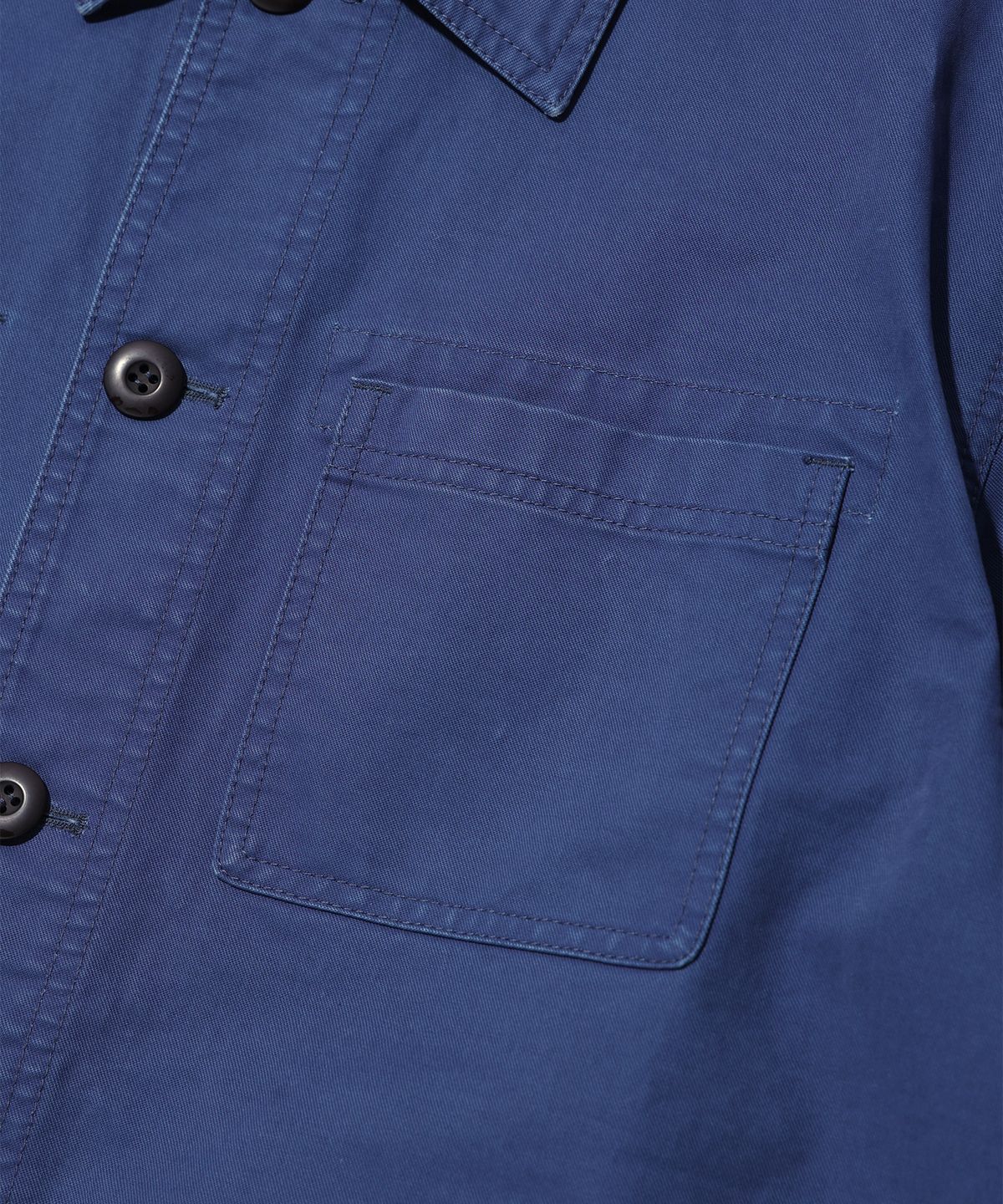 사운즈라이프(SOUNDSLIFE) Moleskin 4P French Work Jacket Blue