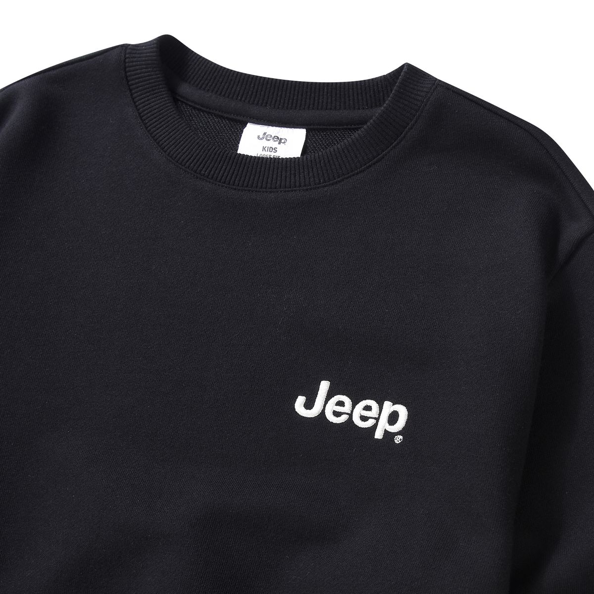 지프키즈(JEEPKIDS) 엠로고 프린팅 맨투맨(KP5TSU841BK)