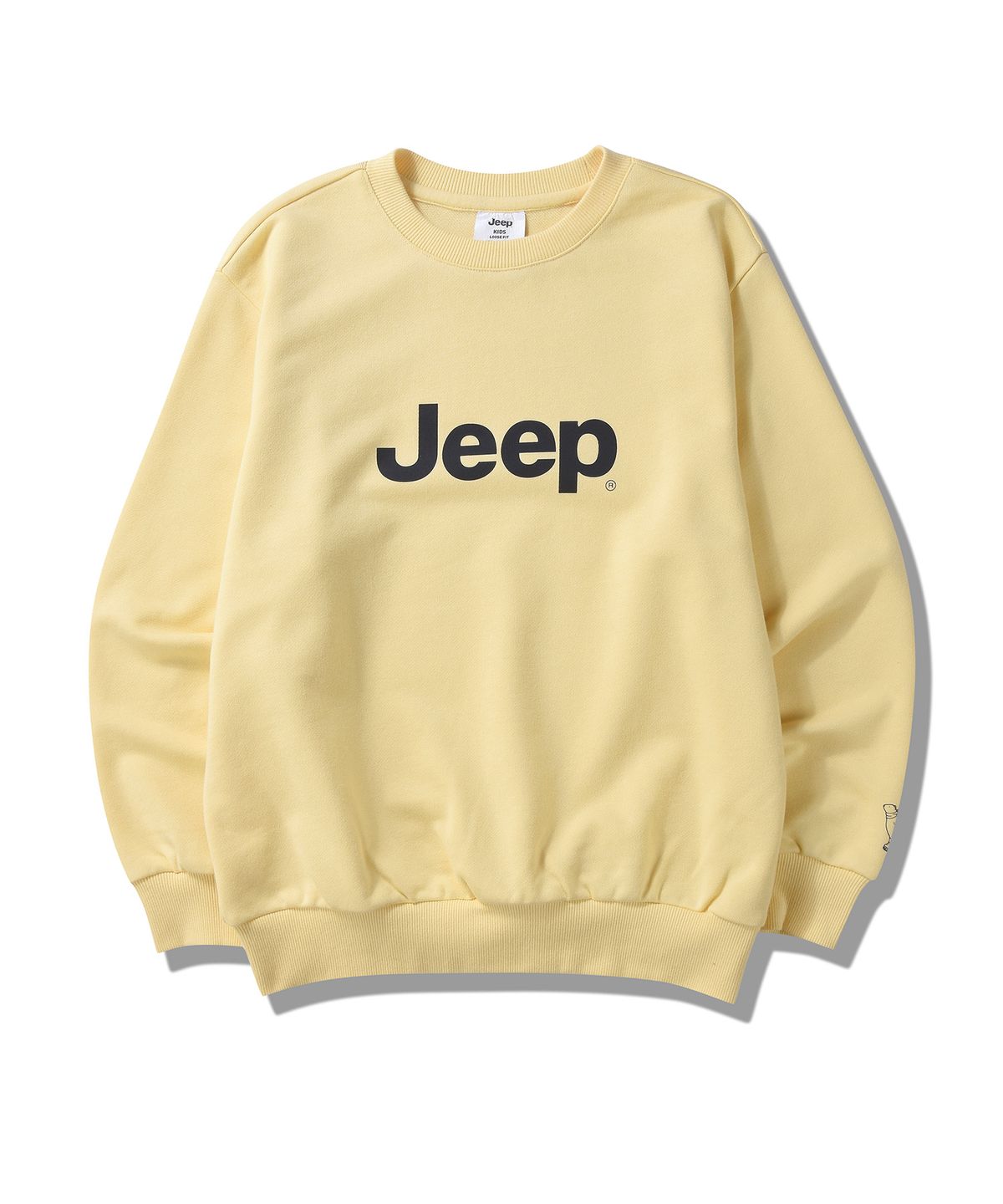 지프키즈(JEEPKIDS) 빅 지프로고 맨투맨(KP5TSU801LY)
