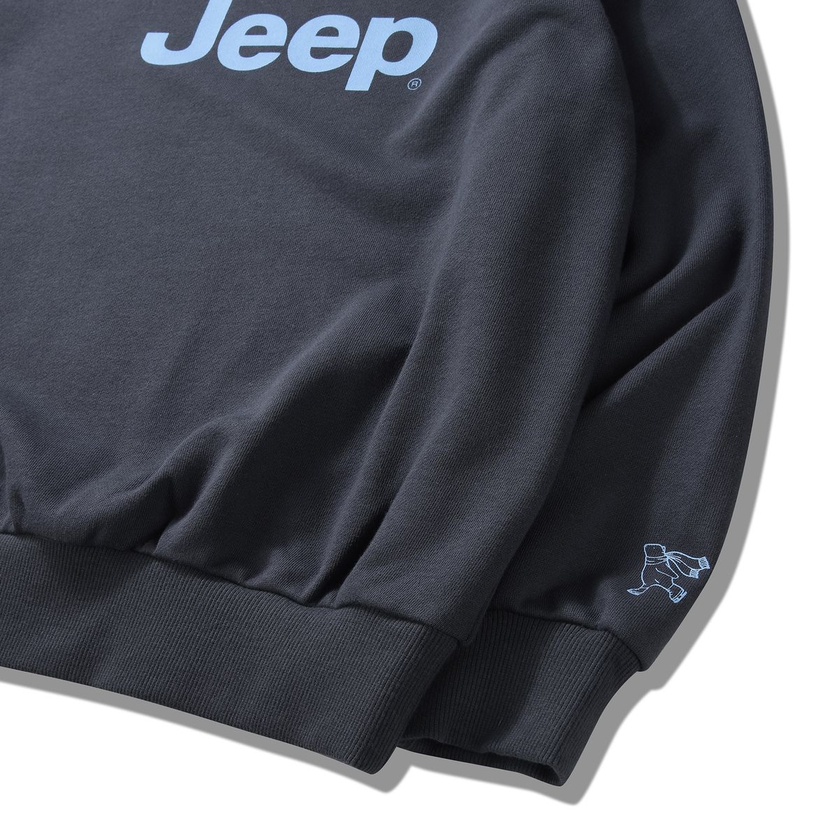 지프키즈(JEEPKIDS) 빅 지프로고 맨투맨(KP5TSU801DG)