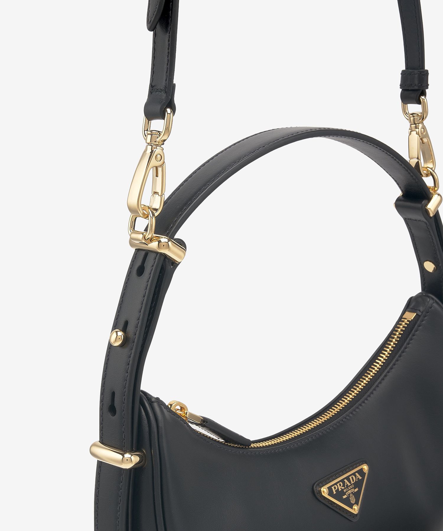 ★PRADA★25SS 新作★ARKE Shoulder Bag アルケショルダーバッグ ☆PRADA☆ 25SS Prada shoulder bag 1BG551COO2AOSF0002 BLACK D
