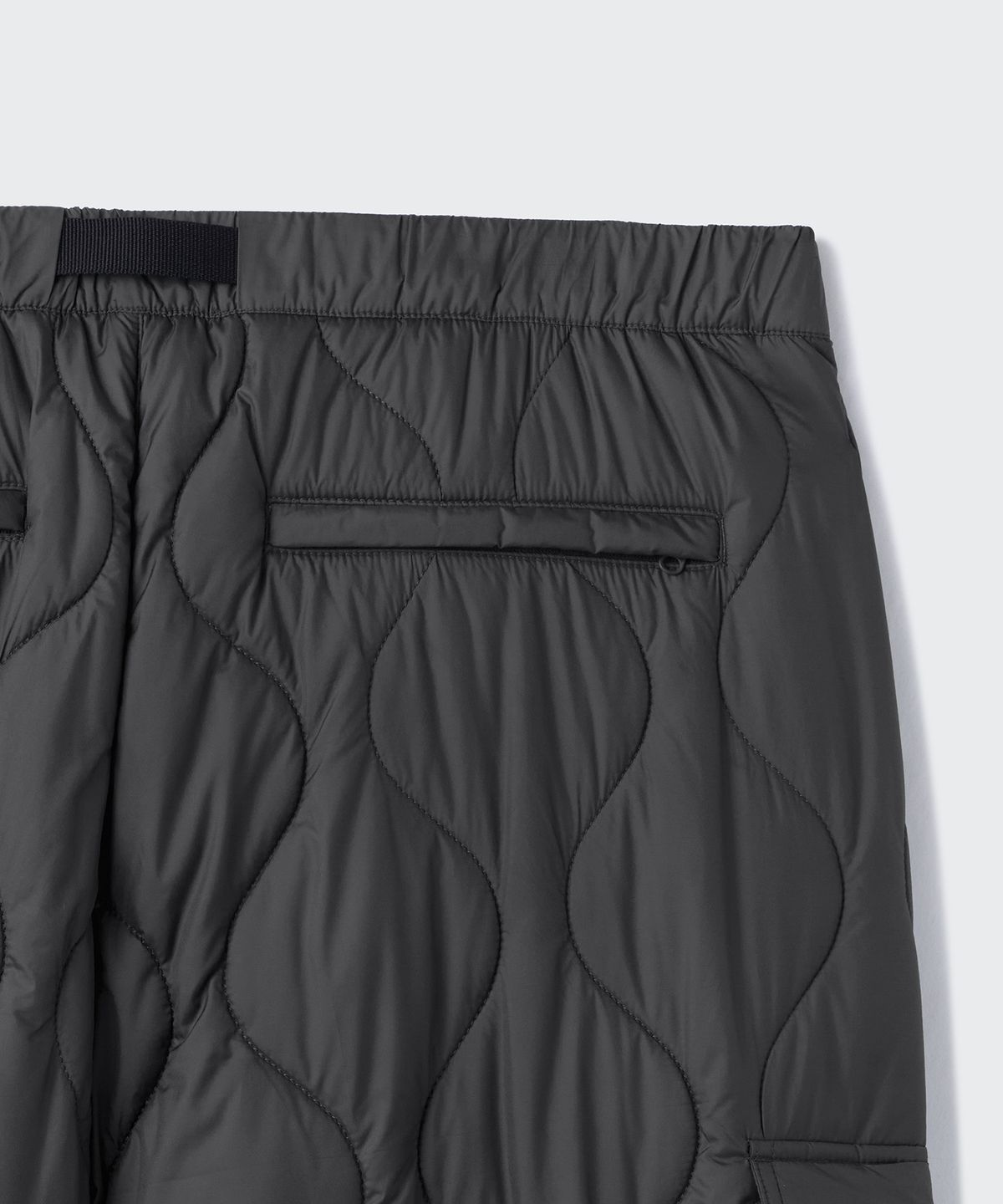 무신사 스탠다드(MUSINSA STANDARD) [시티 레저] 어니언 패딩 벨티드 카고 팬츠 [그레이]
