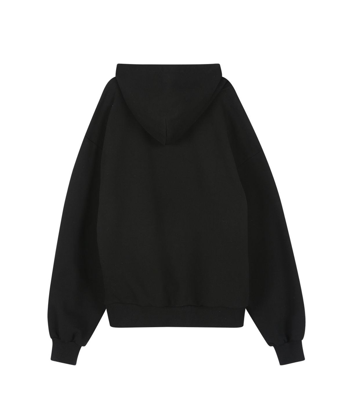 그레일즈(GRAILZ) EMBROIDERY SIGNATURE HEART HOODIE [BLACK]