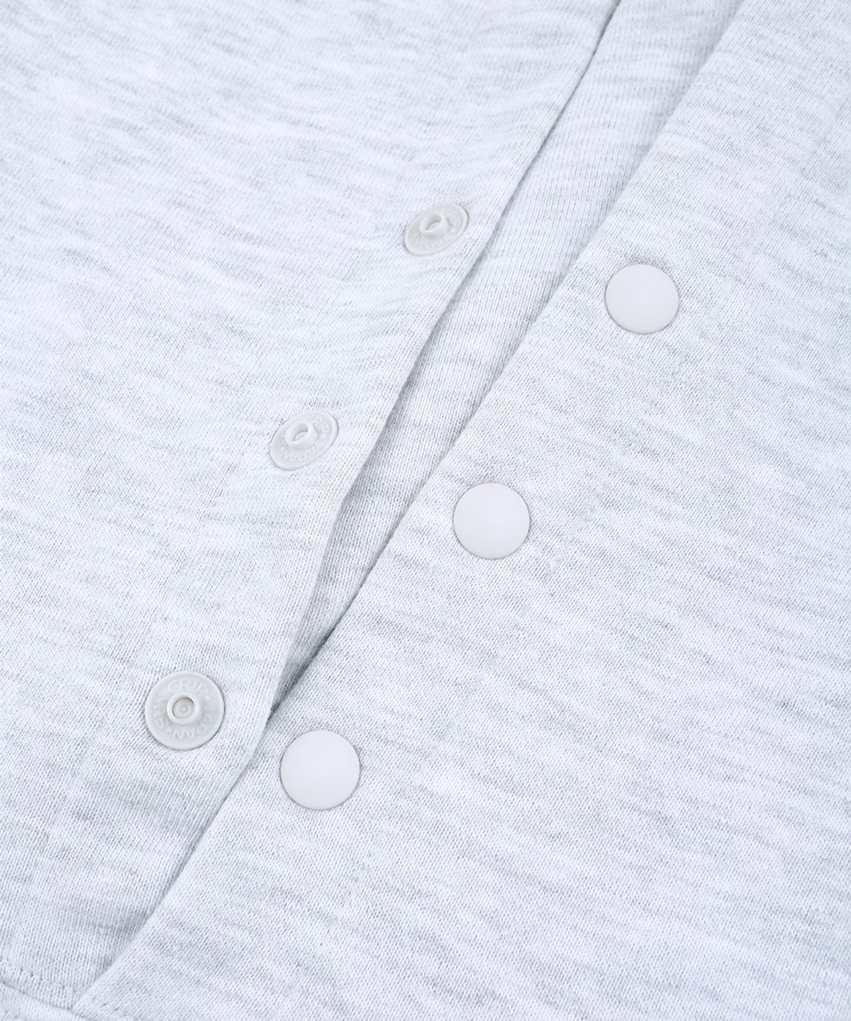 그레일즈(GRAILZ) EMBROIDERY SIGNATURE HEART HOODIE [HEATHER GREY]
