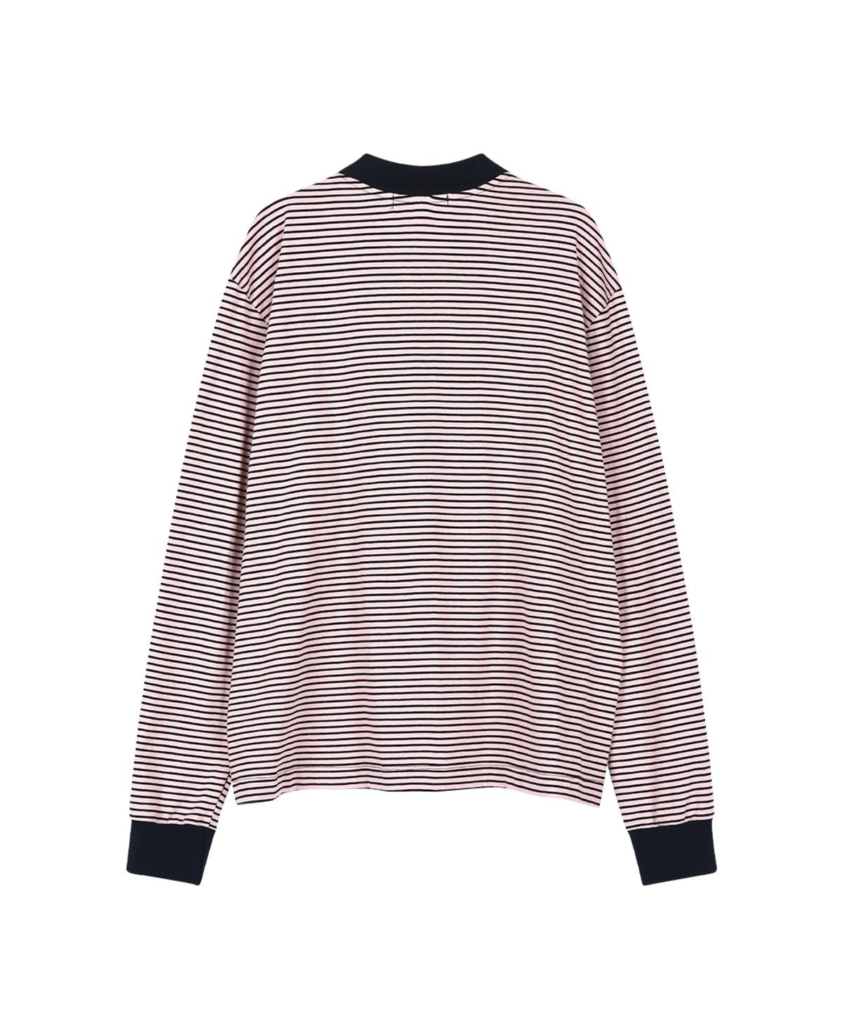 그레일즈(GRAILZ) HERITAGE STRIPE POLO SHIRTS [PINK]