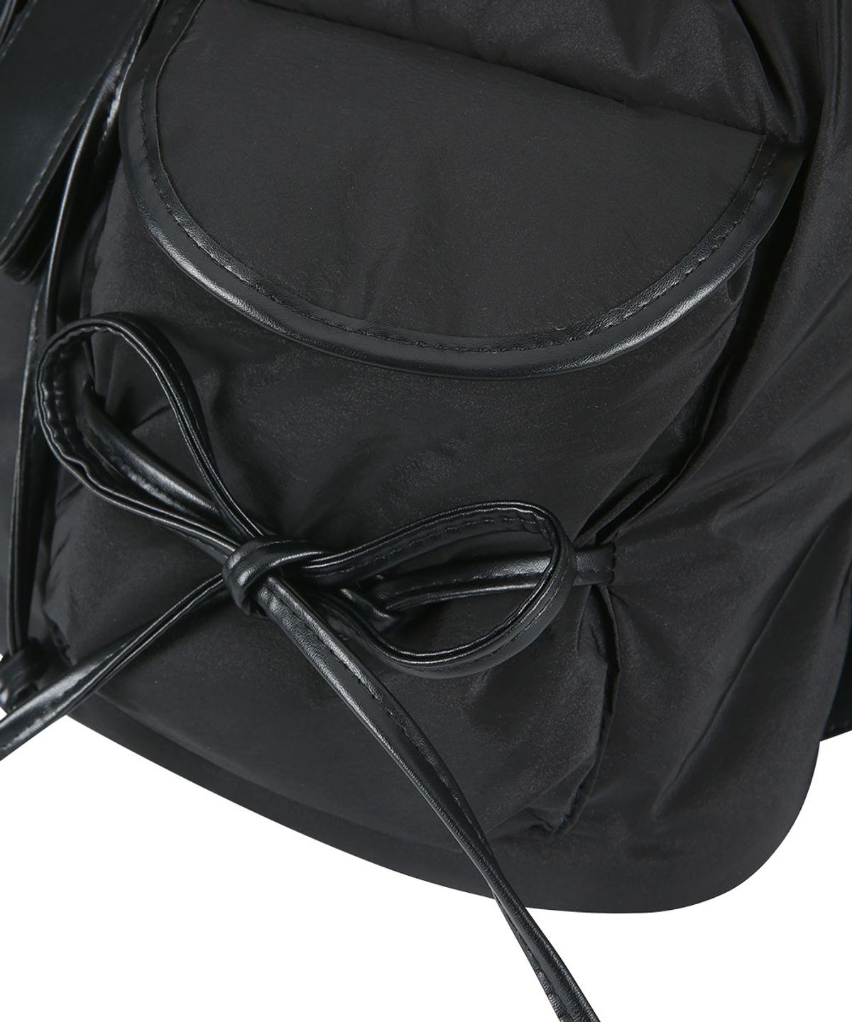 그레일즈(GRAILZ) PADDED RIBBON BACKPACK [BLACK]
