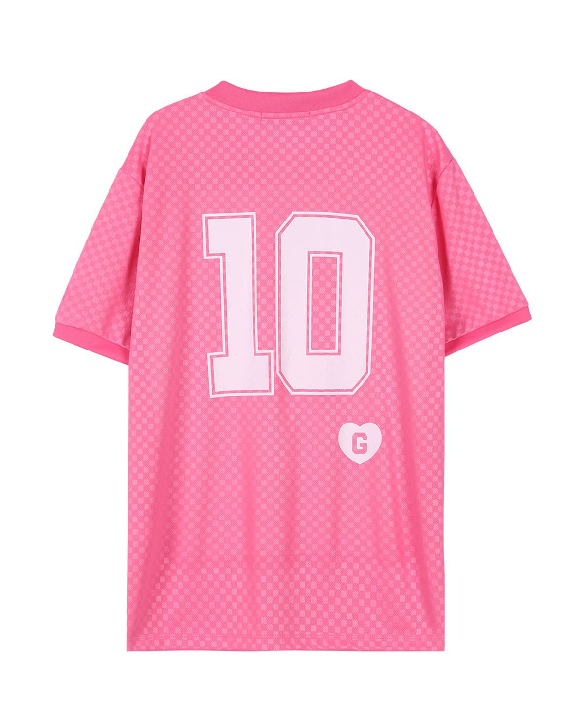 그레일즈(GRAILZ) HEART EMBLEM RETRO JERSEY [MIAMI PINK]