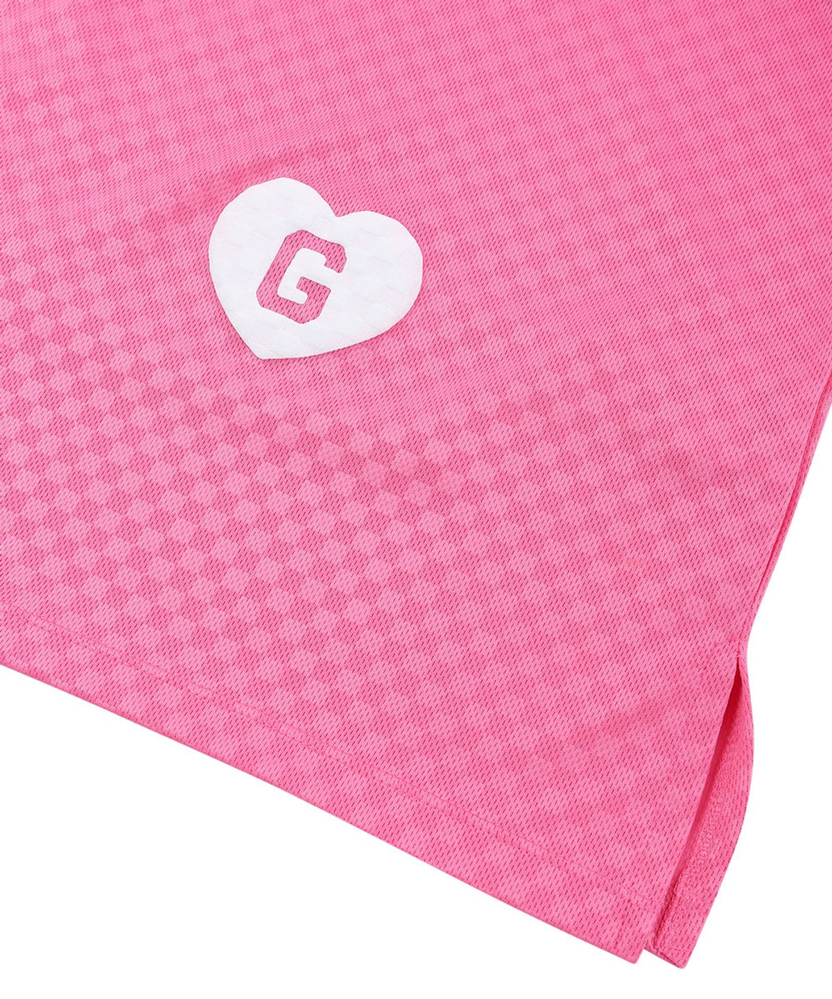 그레일즈(GRAILZ) HEART EMBLEM RETRO JERSEY [MIAMI PINK]