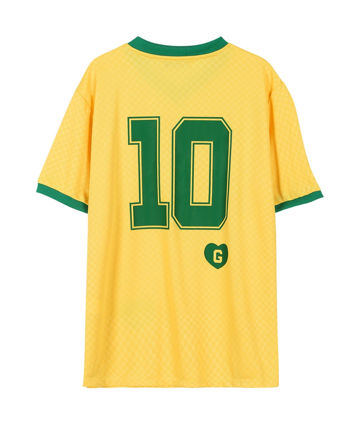 그레일즈(GRAILZ) HEART EMBLEM RETRO JERSEY [BRASIL YELLOW]