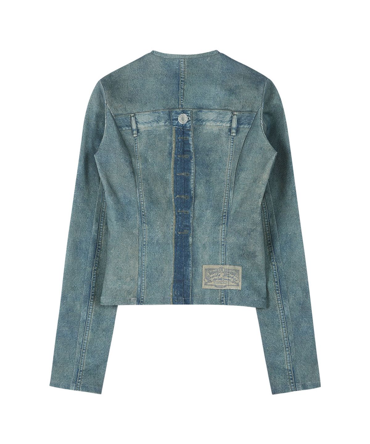 그레일즈(GRAILZ) ILLUSION DENIM TOP [BLUE]