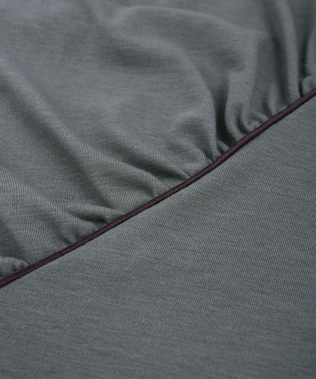 그레일즈(GRAILZ) PIPING COWL NECK HOODIE [CHARCOAL]