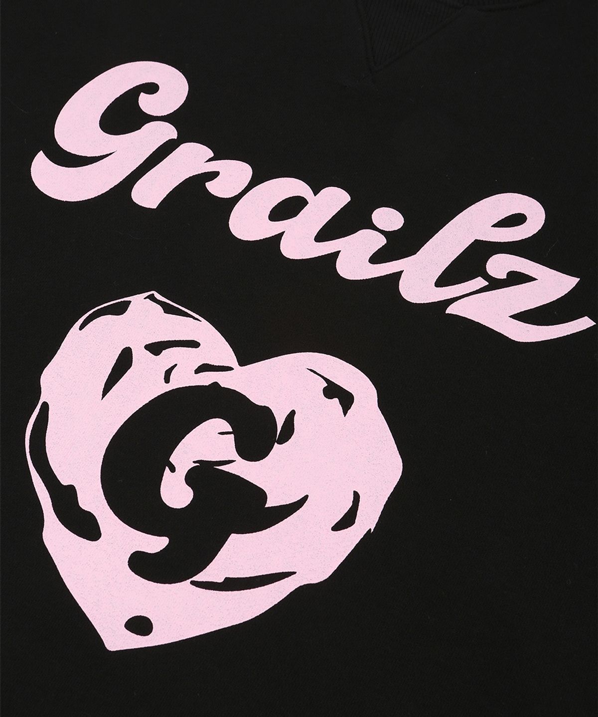그레일즈(GRAILZ) LOVE G SWEATSHIRT [BLACK]